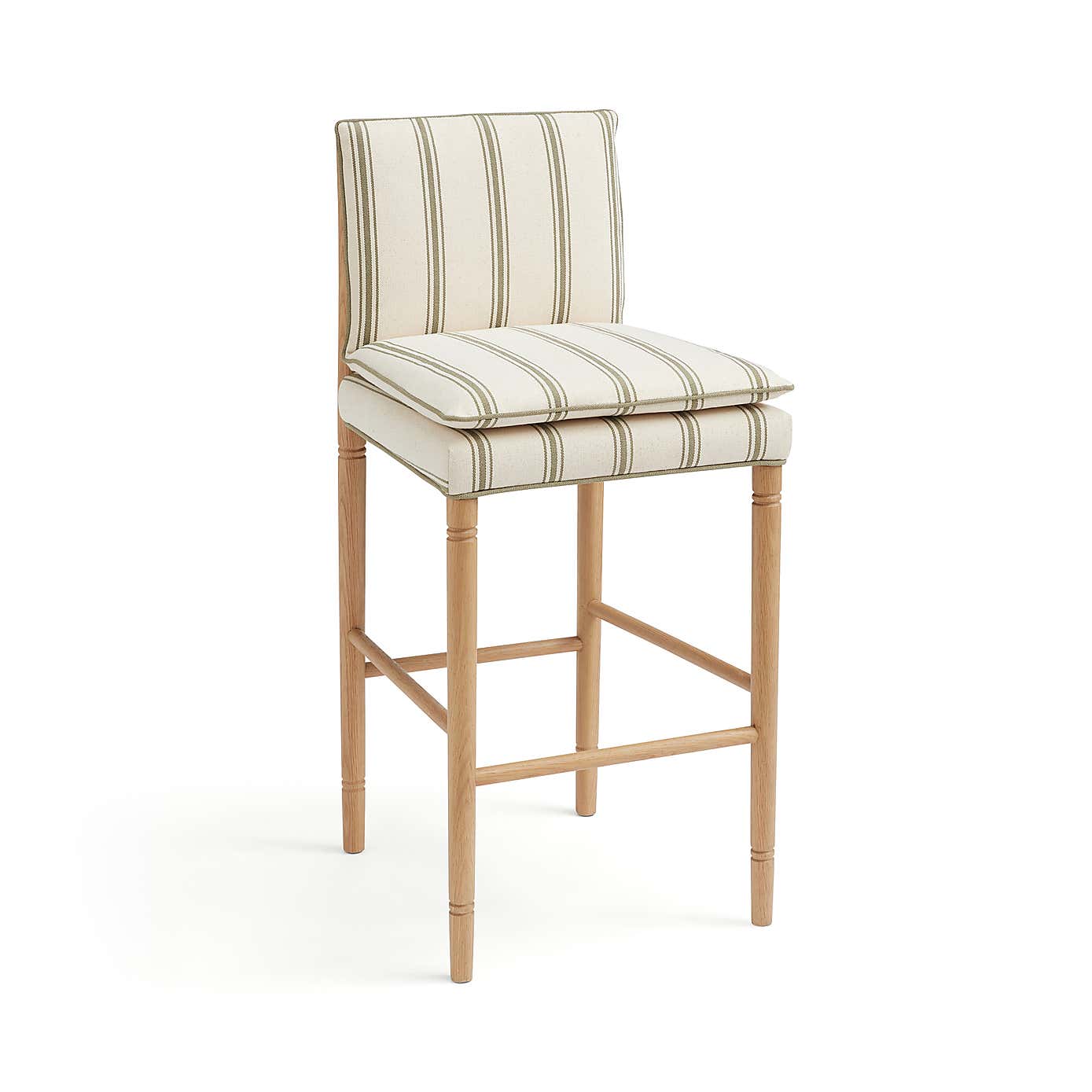 Churchgate Walcote Striped Fabric Bar Stool