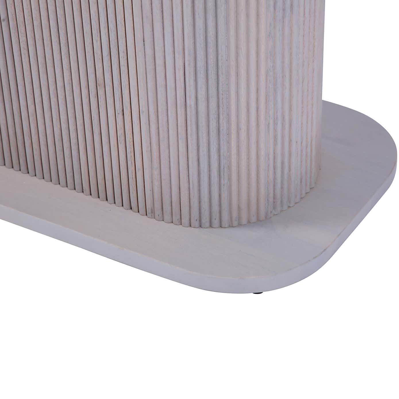 Indus Valley Cleo 6 Seater Dining Table with 6 Cleo Dining Chairs