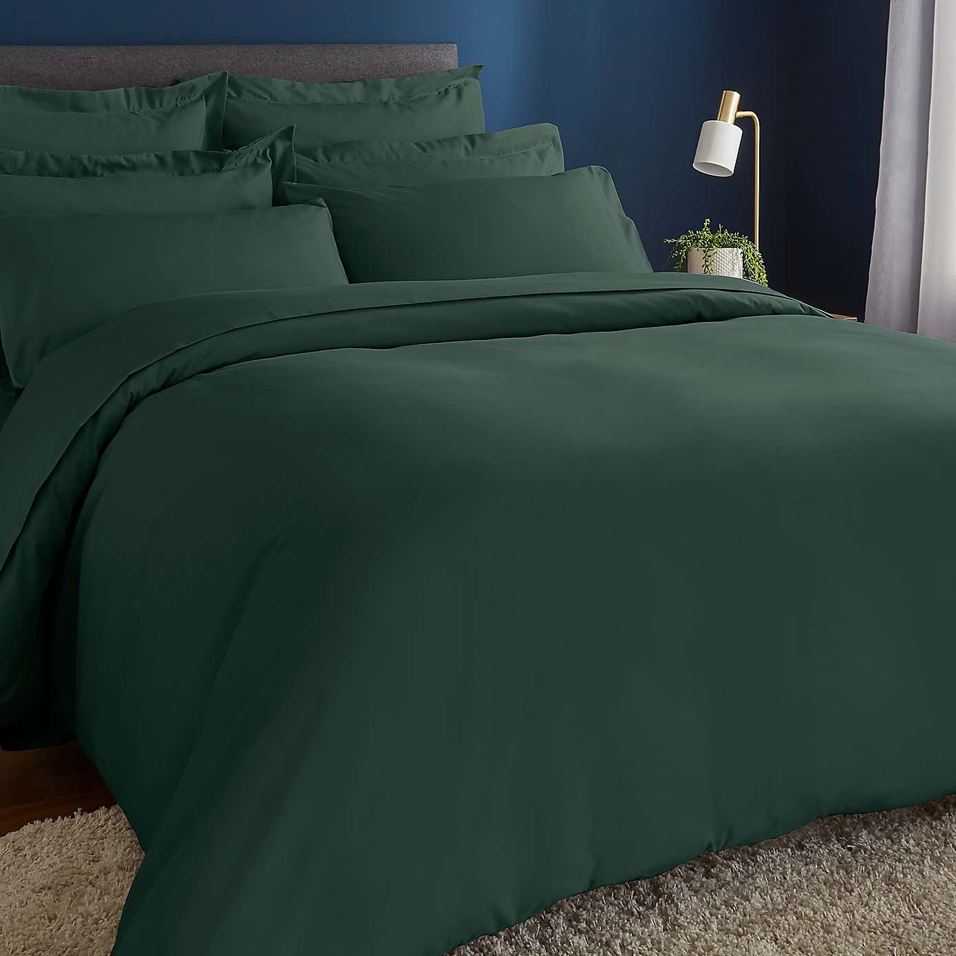 Fogarty Soft Touch White Continental Square Pillowcase