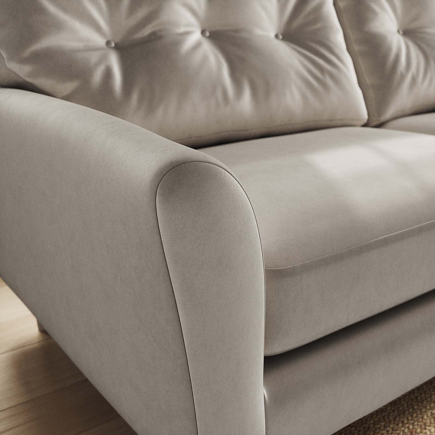 Sven Opulent Velvet 4 Seater Sofa