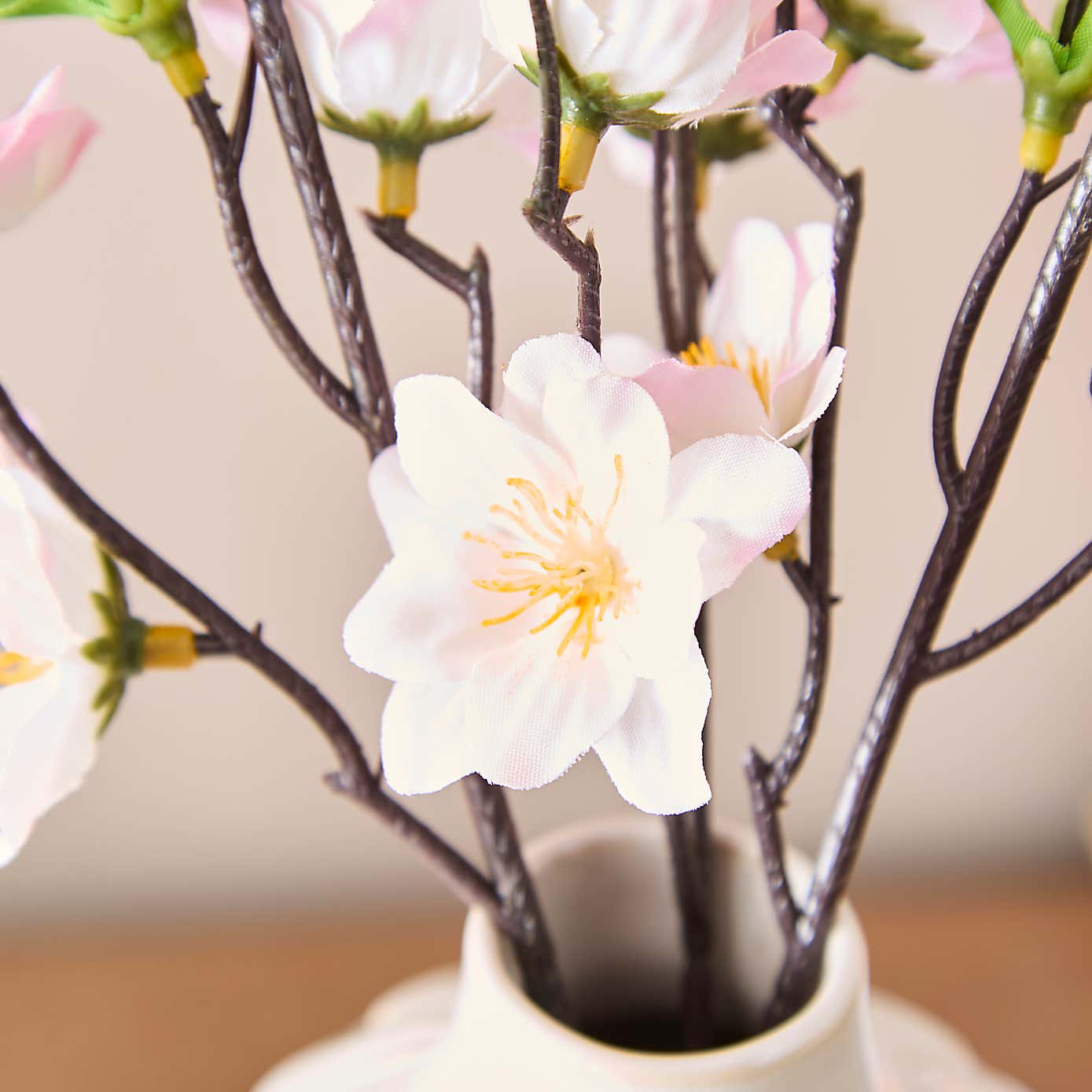 Artificial Pink Blossom Posy