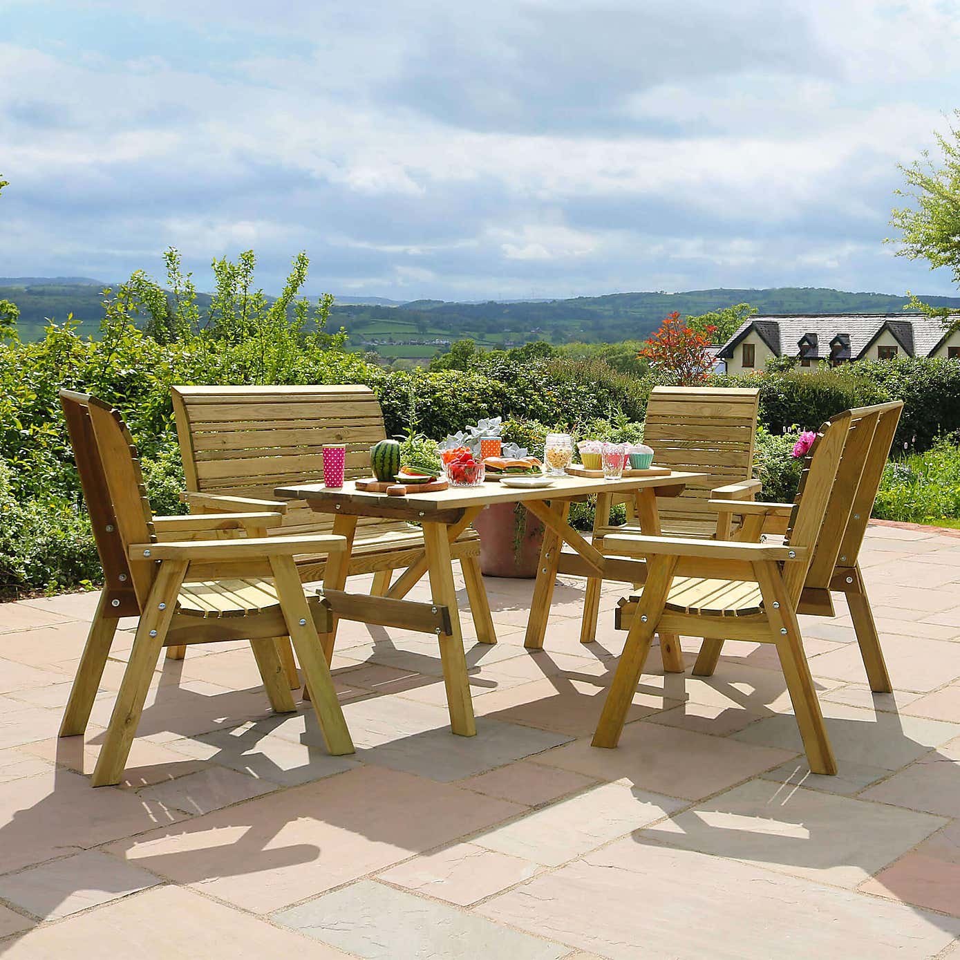 Freya 6 Seater Dining Set