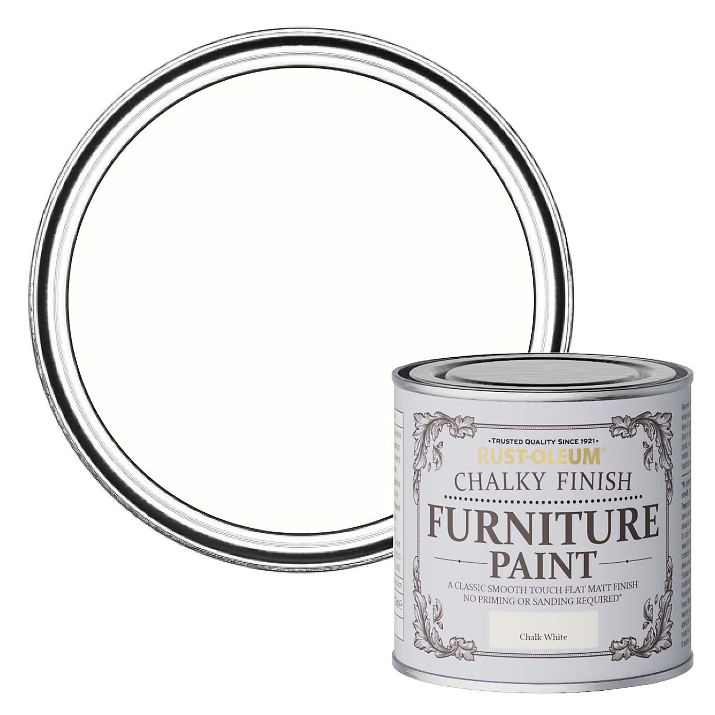 Rust-Oleum Chalk White Matt Furniture Paint