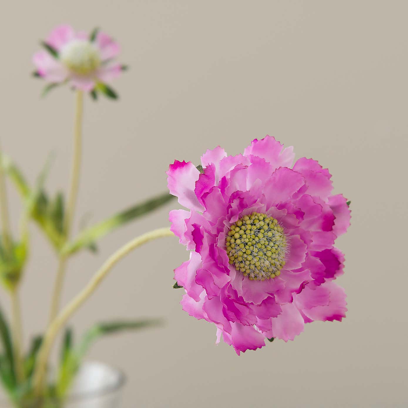 Artificial Lilac Scabiosa Stem