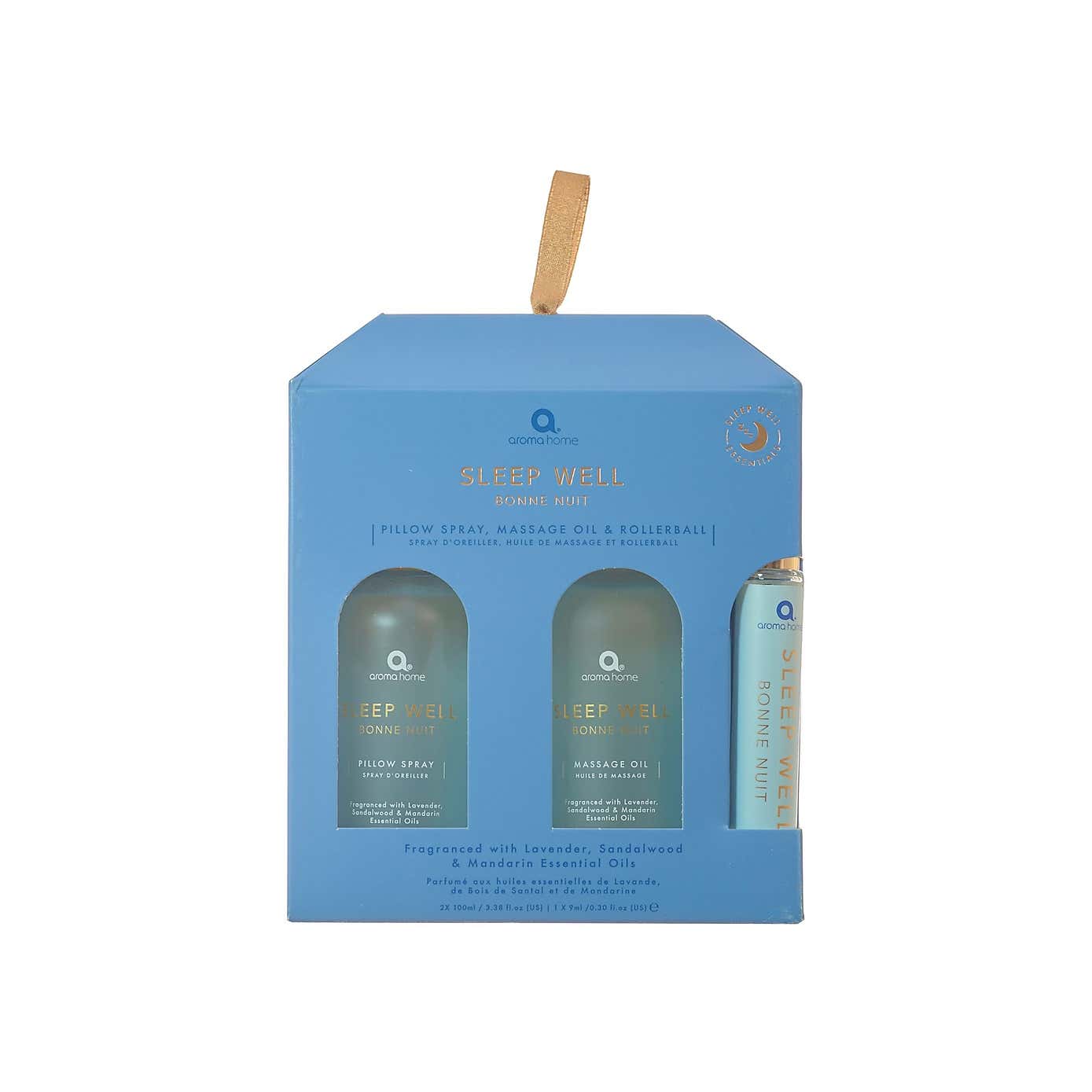 Upper Canada Aroma Home 3 Piece Sleep Well Set