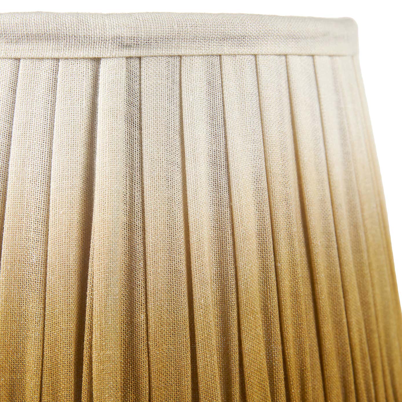 Scallop Ombre Soft Pleated Tapered Shade