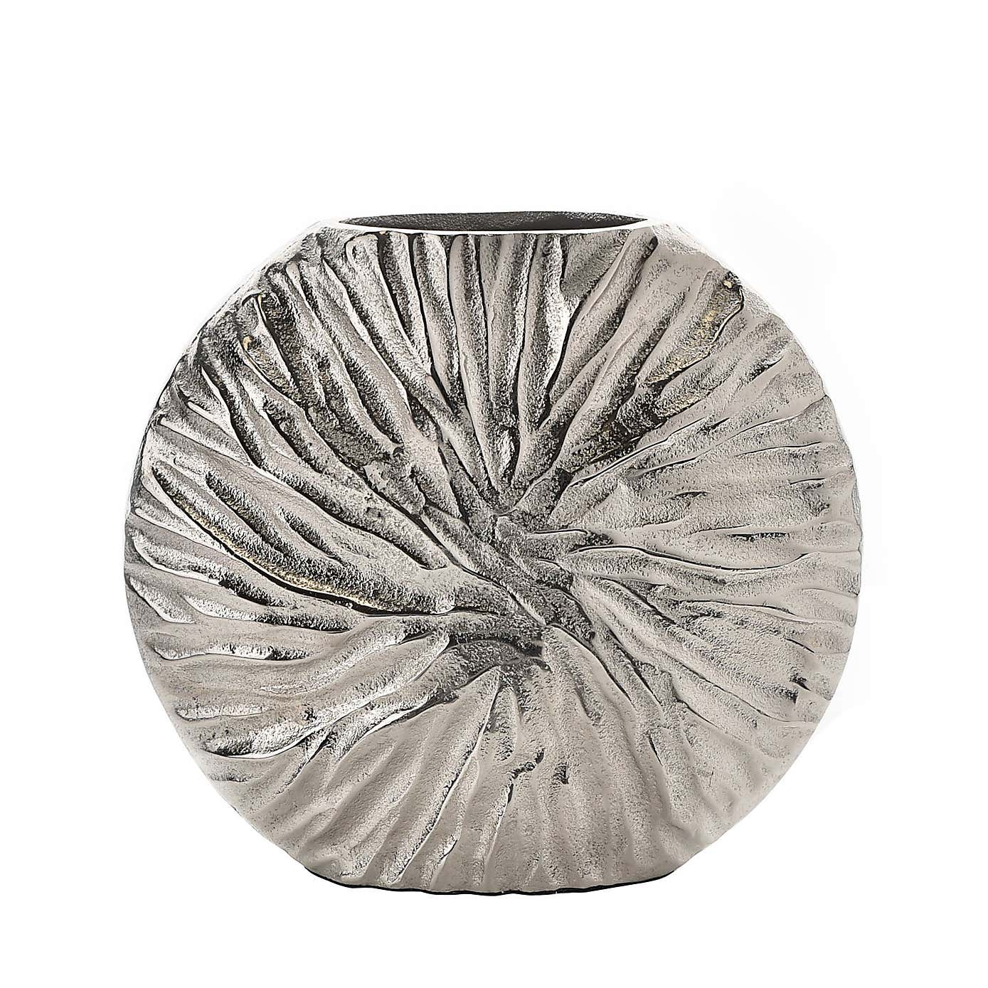 Hestia Textured Metal Vase