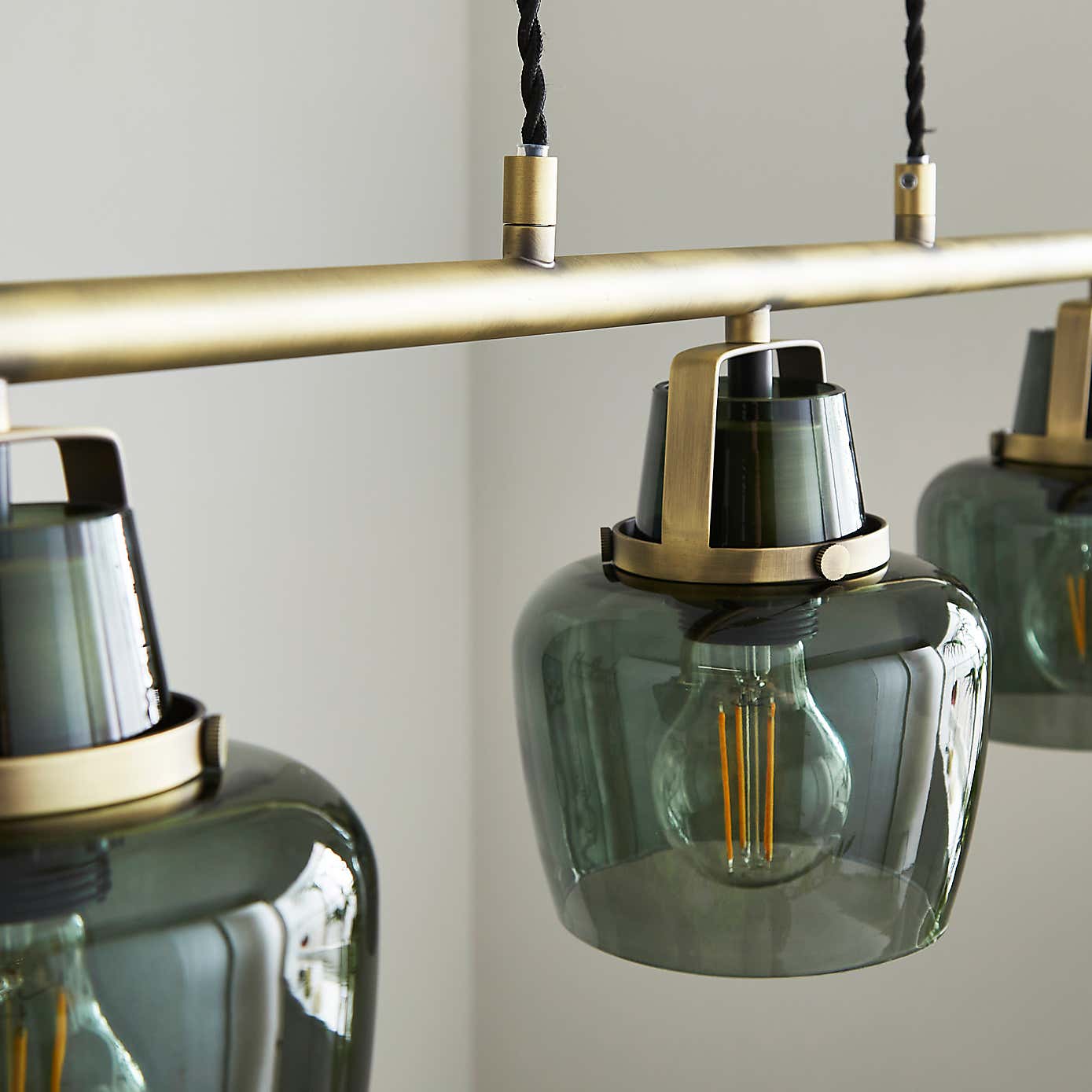 Auburn Modern 3 Light Adjustable Diner Ceiling Light