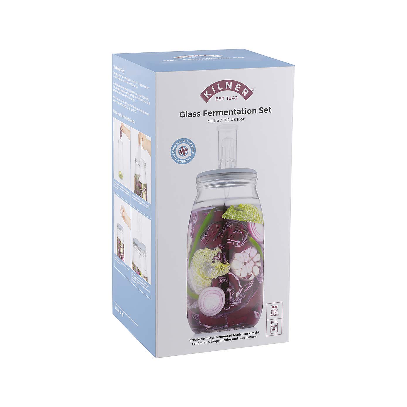 Kilner Fermentation Set, 3L