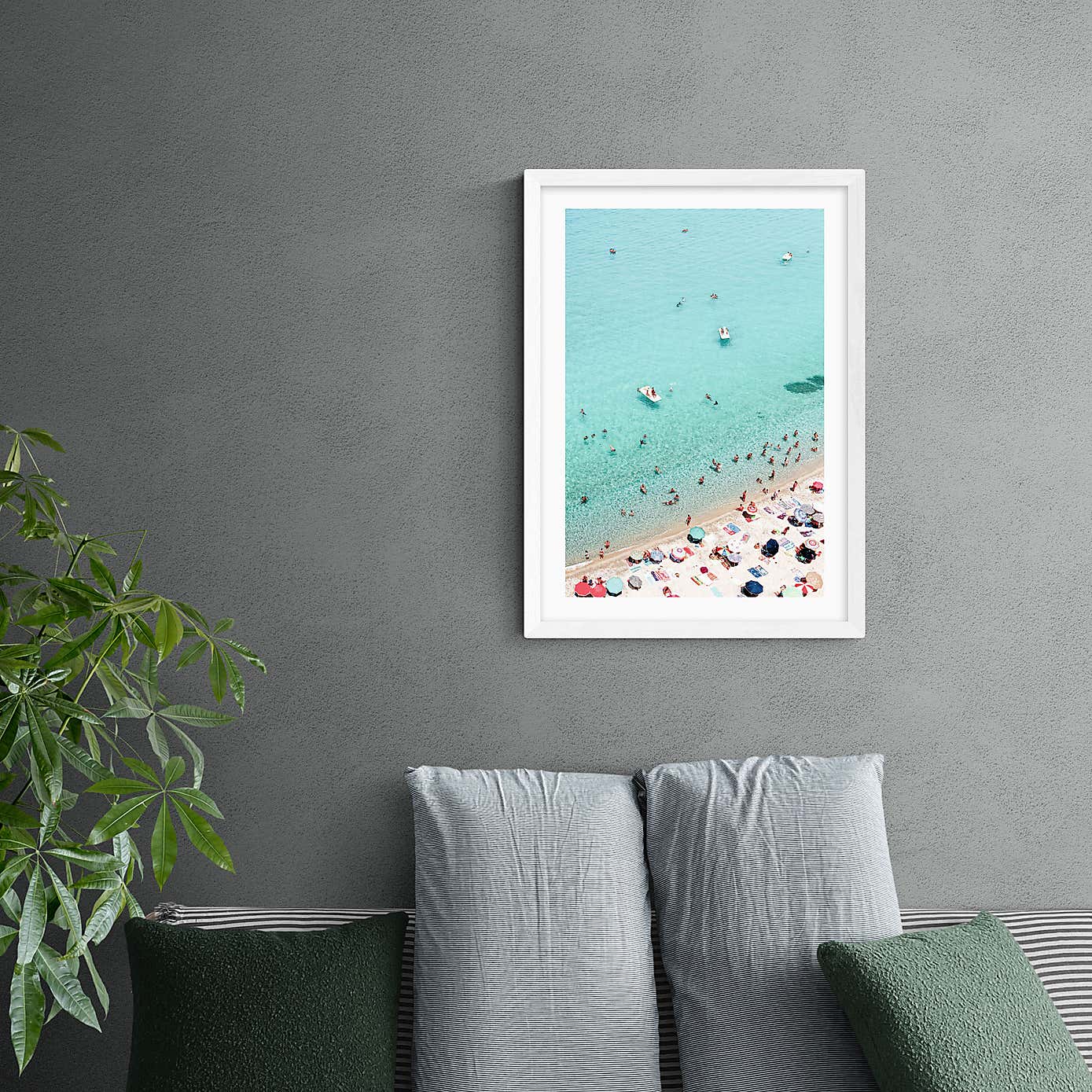 East End Prints Beach Scene Print
