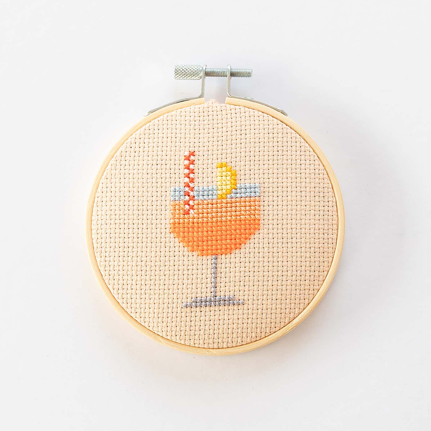 Cotton Clara Aperol Cocktail Cross Stitch Kit