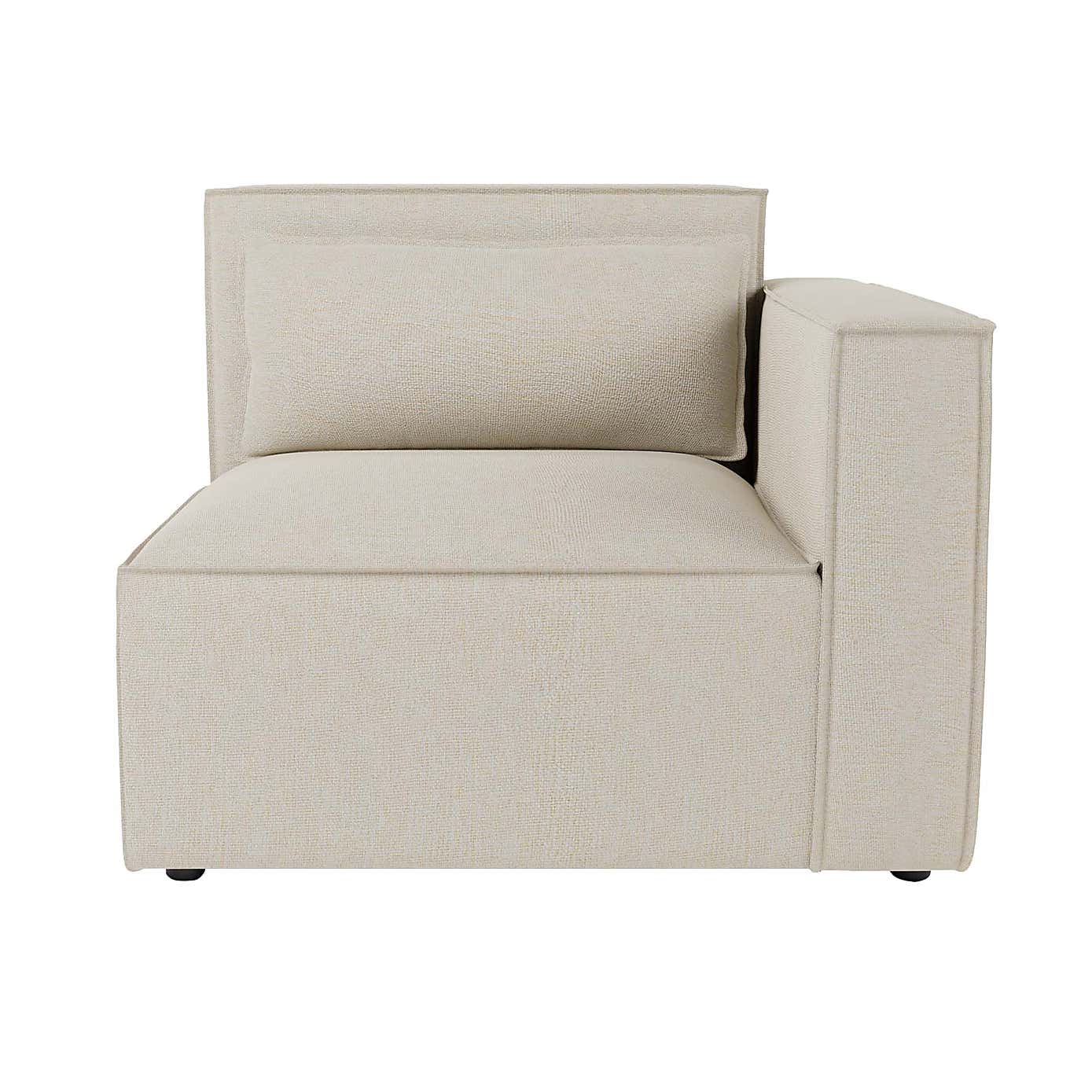 Modular Arne Natural Fabric 2 Seater Sofa