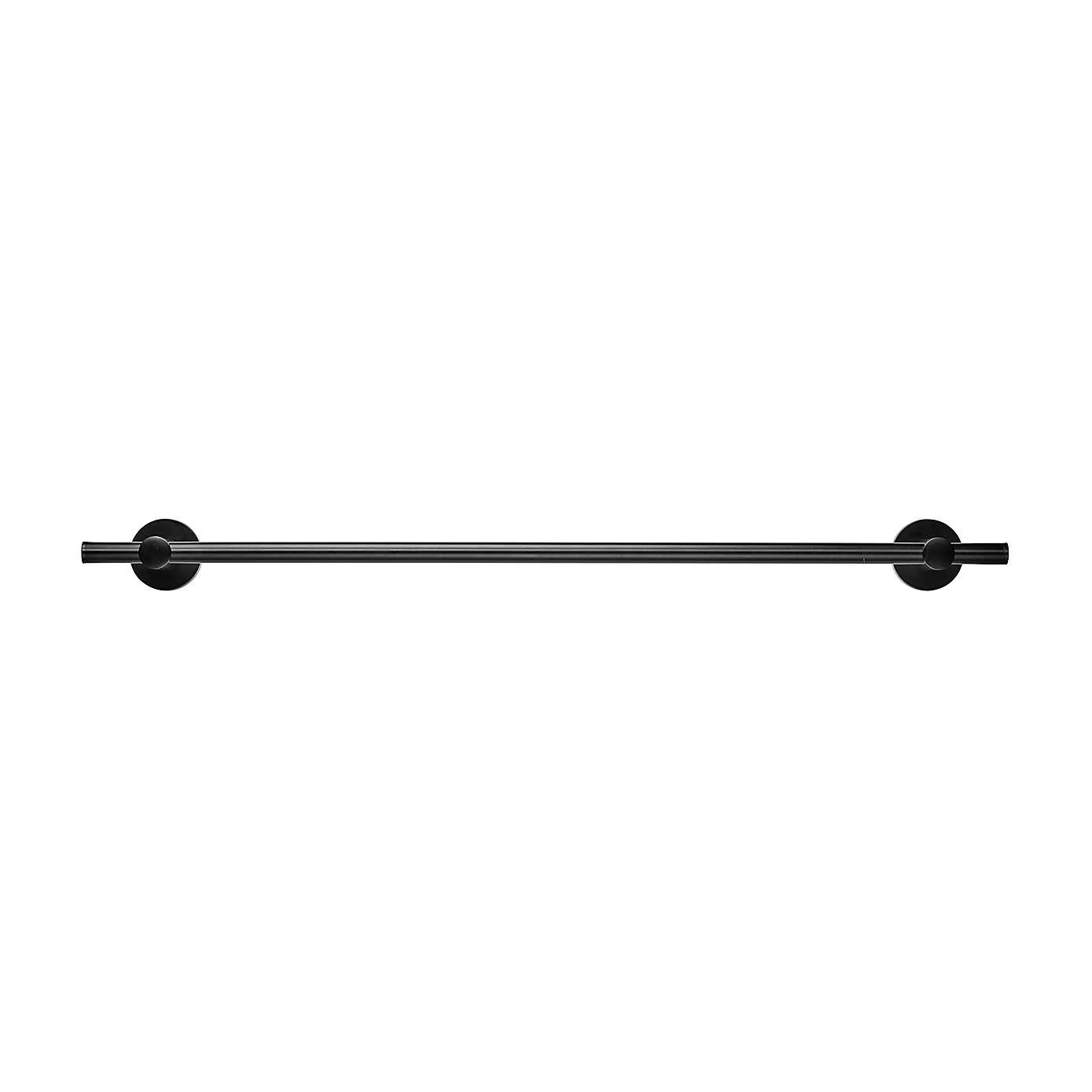 Epsom Flexi-FixTM Matt Black Towel Rail