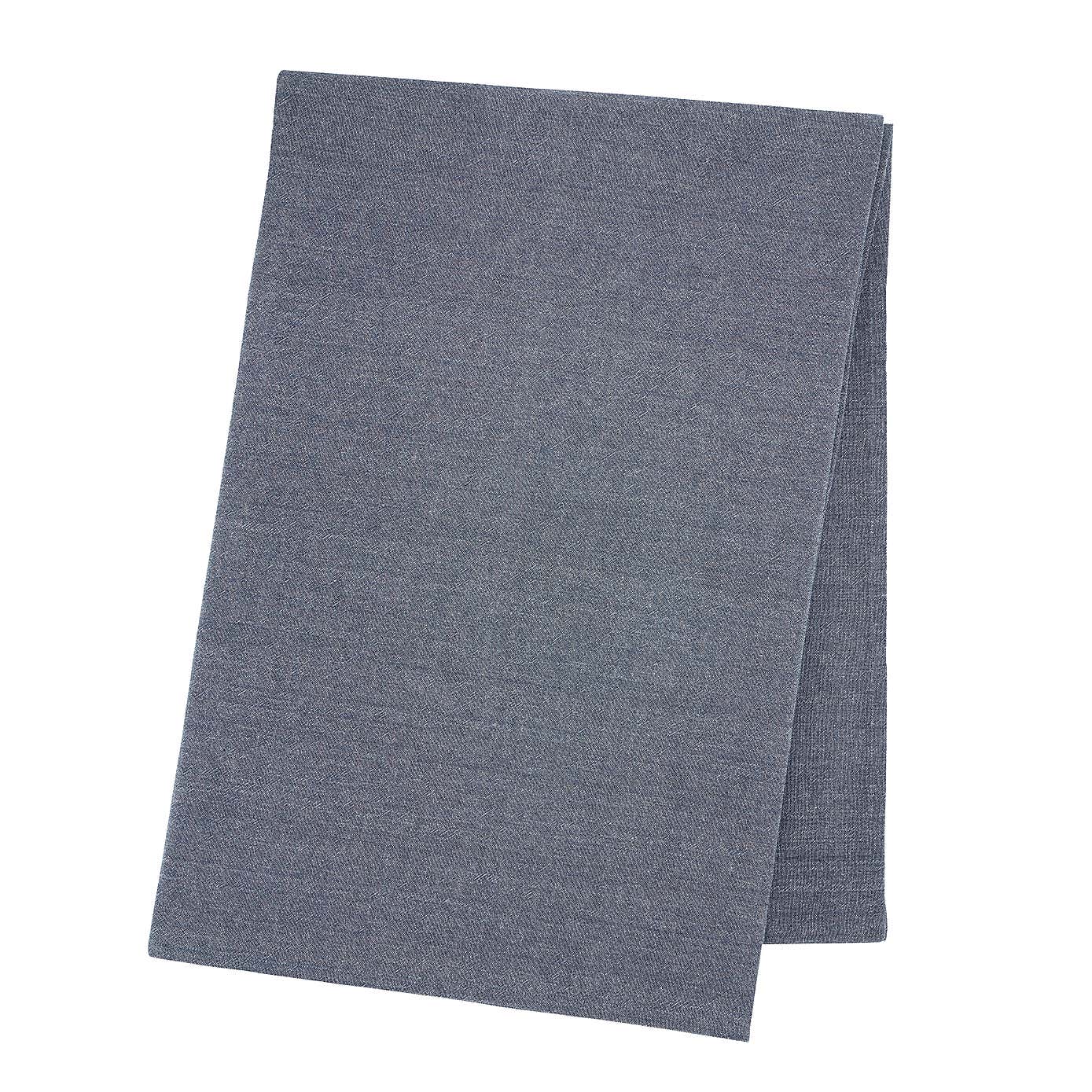 Fairford Navy Cotton Tablecloth