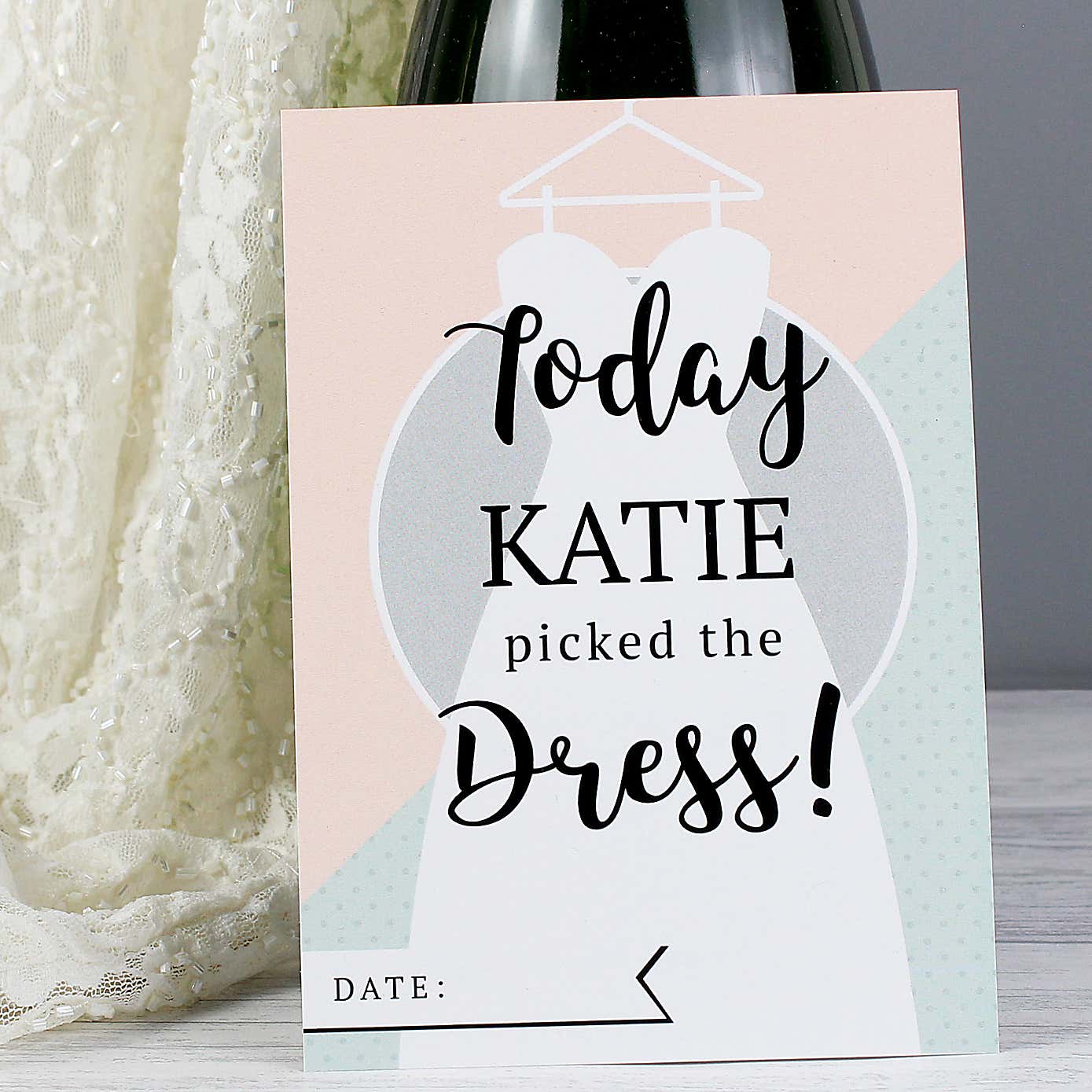 Personalised Wedding Cards Milestone Moments