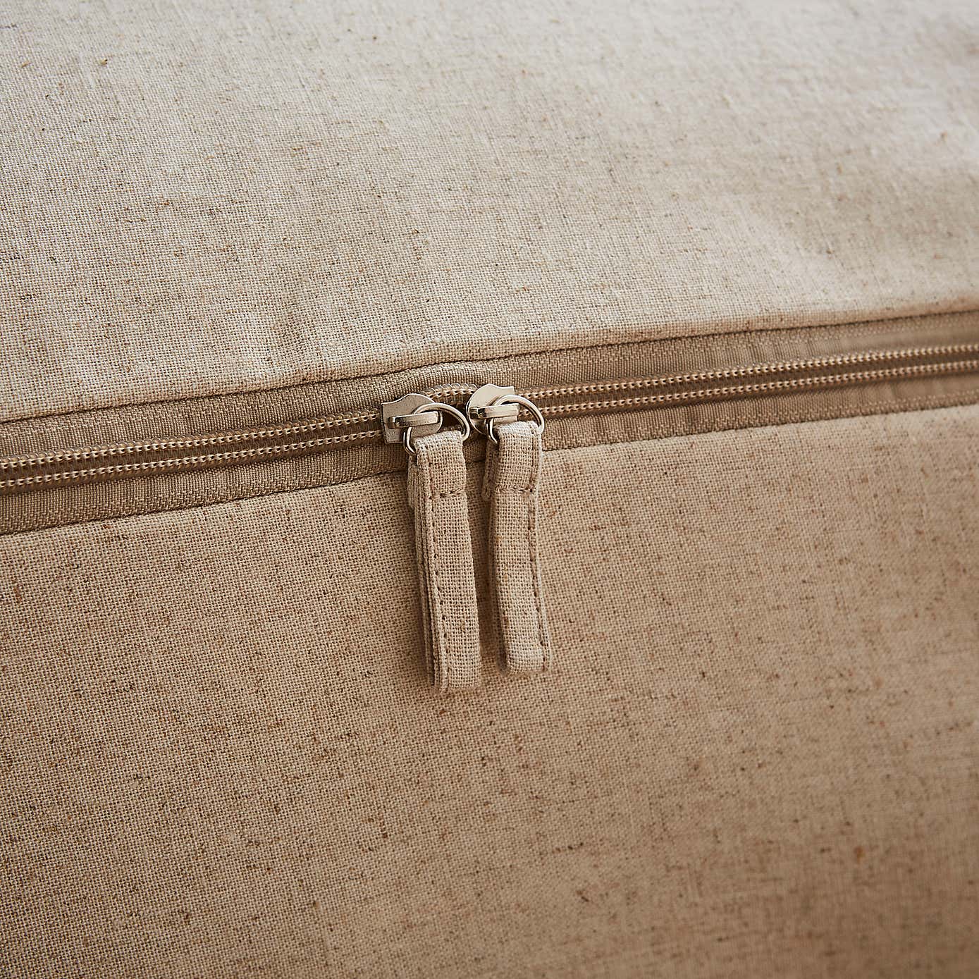 The Edited Life Natural Linen Underbed Storage Bag
