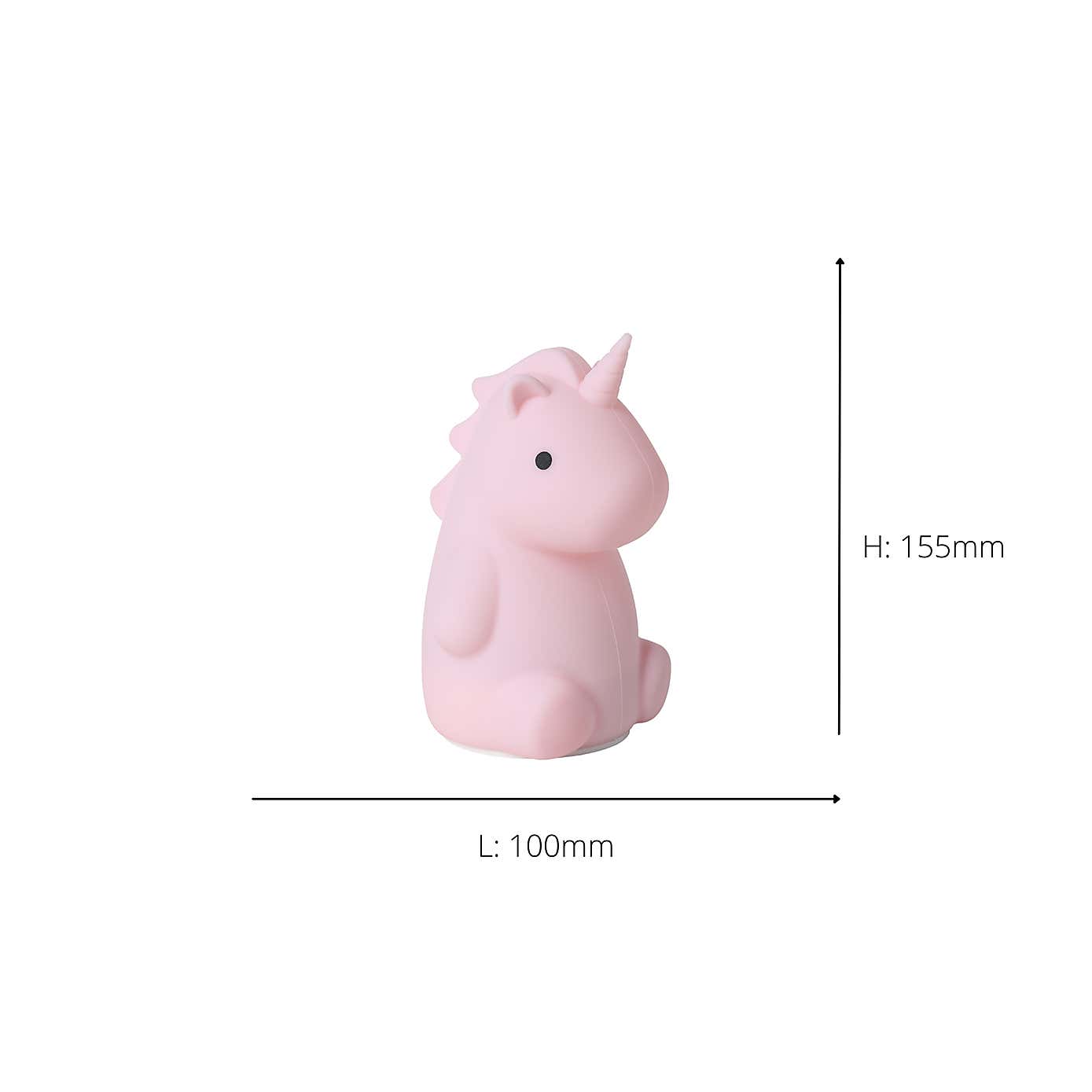 EGLO Castellino Rechargeable LED Touch Unicorn Night Light