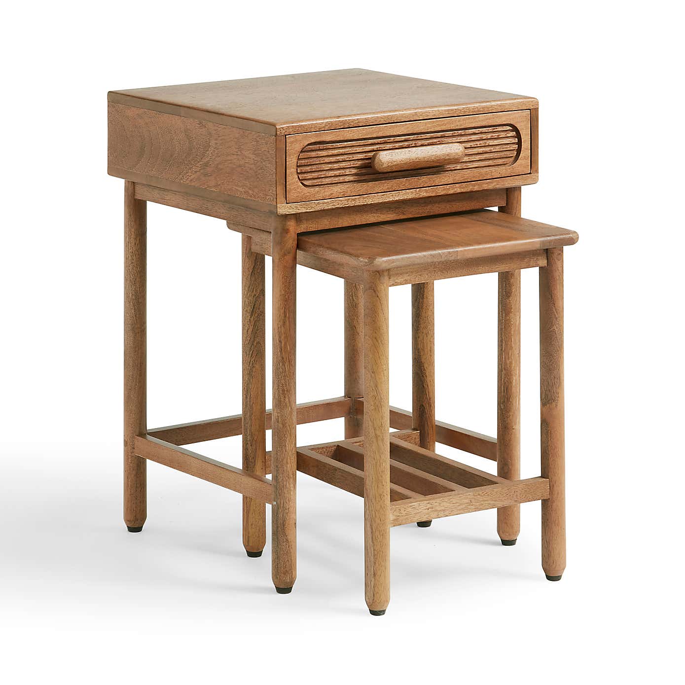 Khari Nesting Side Tables, Mango Wood