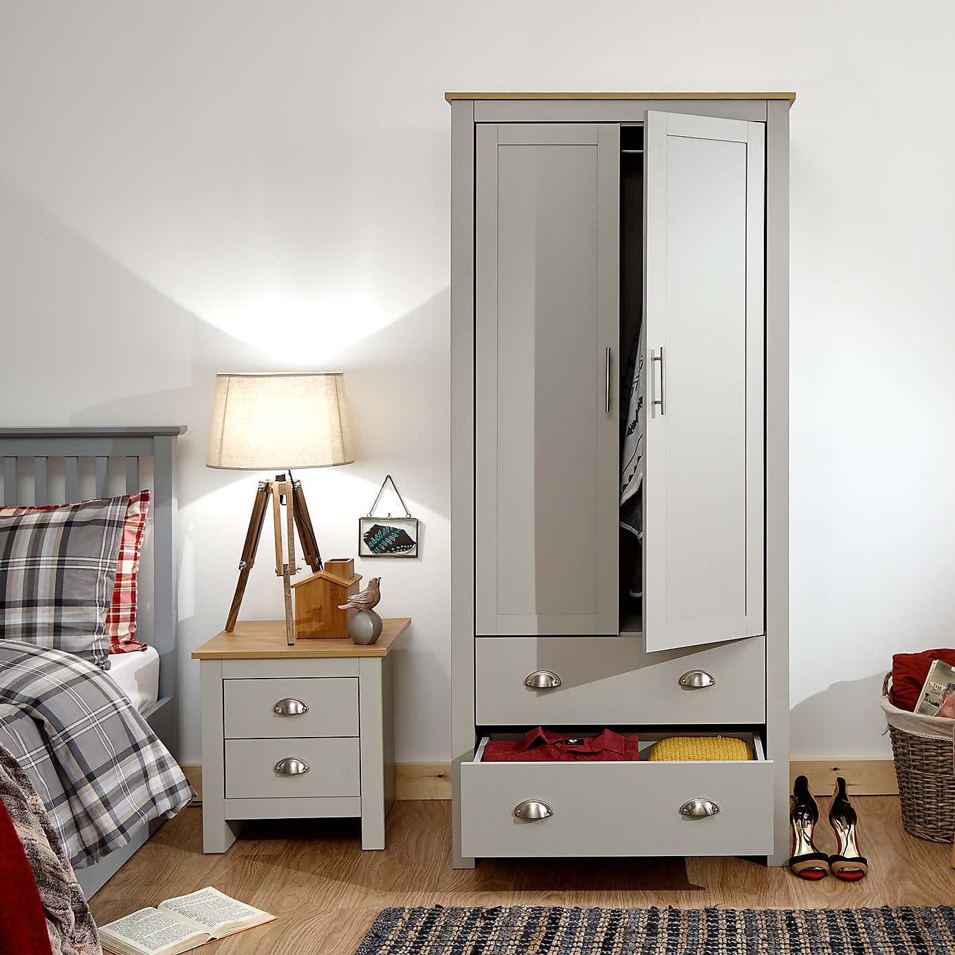 Lancaster Double Wardrobe