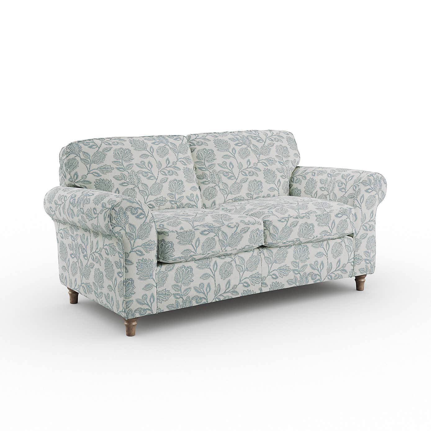 Flori 2 Seater Sofa, Floral Print Fabric