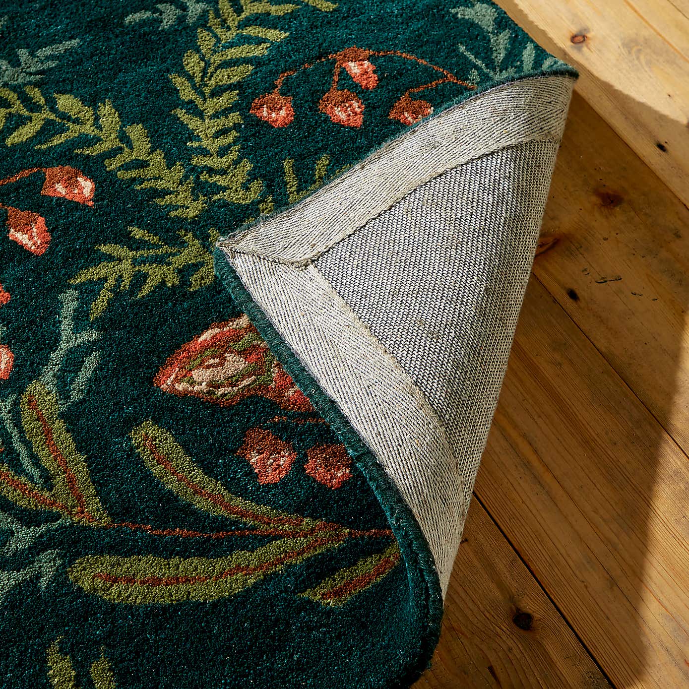 Moorland Floral Wool Runner
