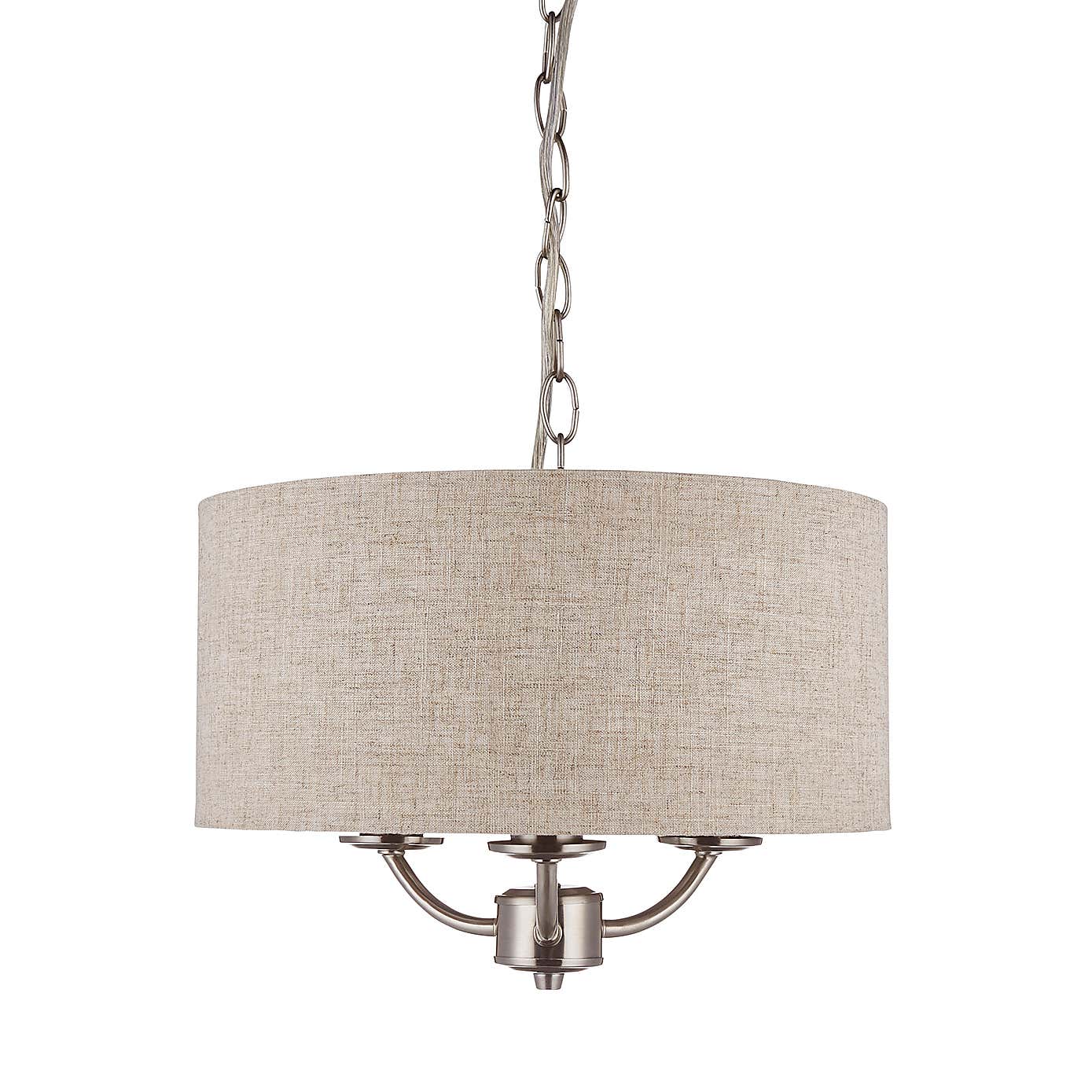 Preston 3 Light Pendant Ceiling Fitting