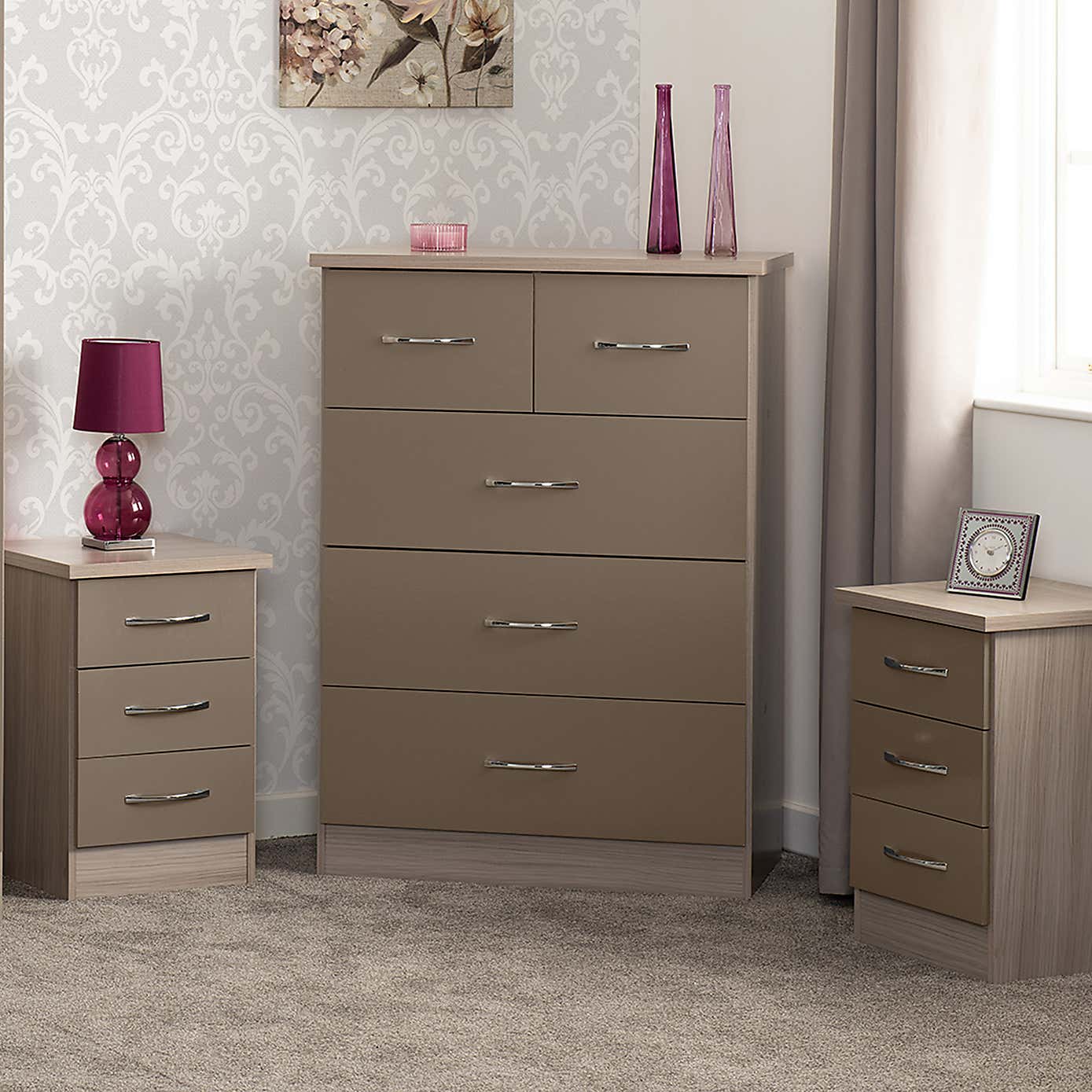 Nevada 5 Drawer Chest