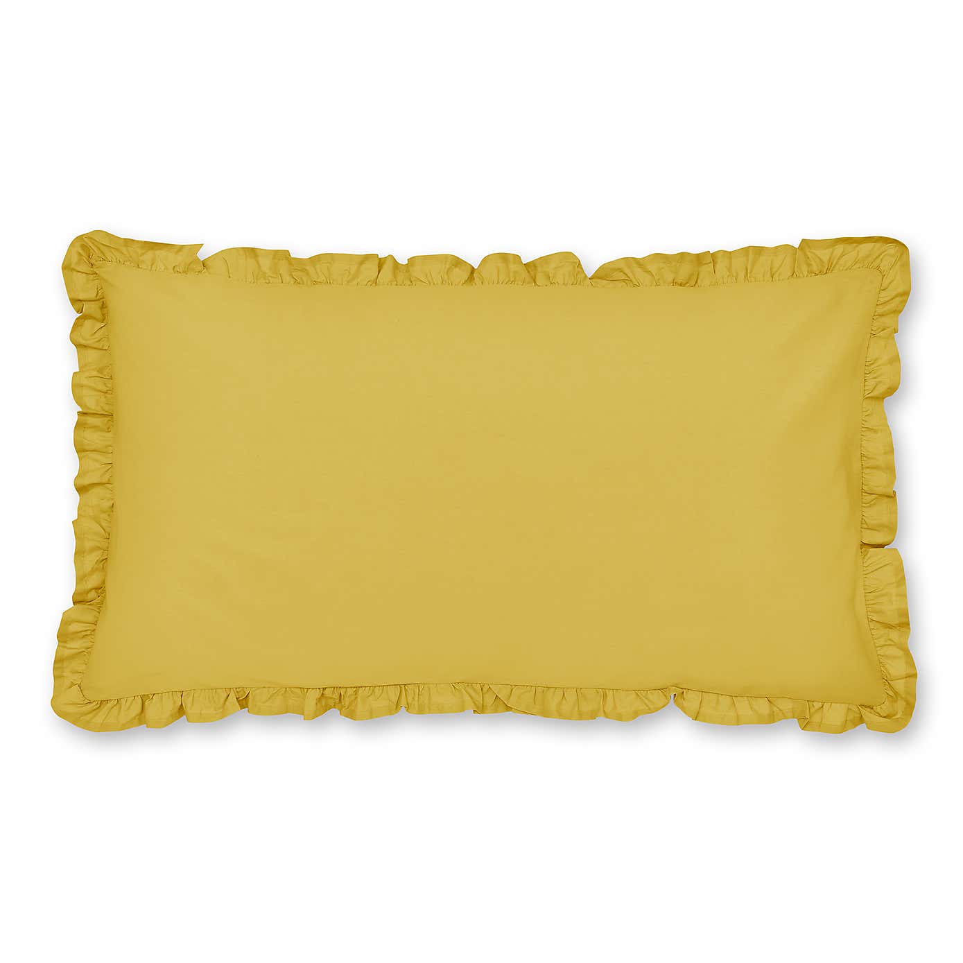 Pure Cotton Frilled Pillowcase
