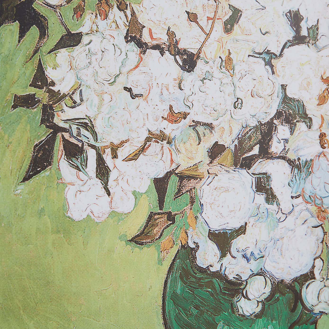 Vase Avec Roses by Van Gogh Framed Print