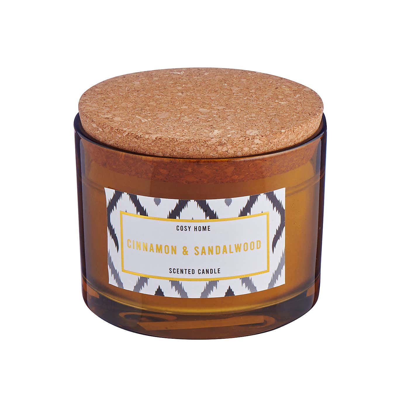 Multiwick Amber Candle