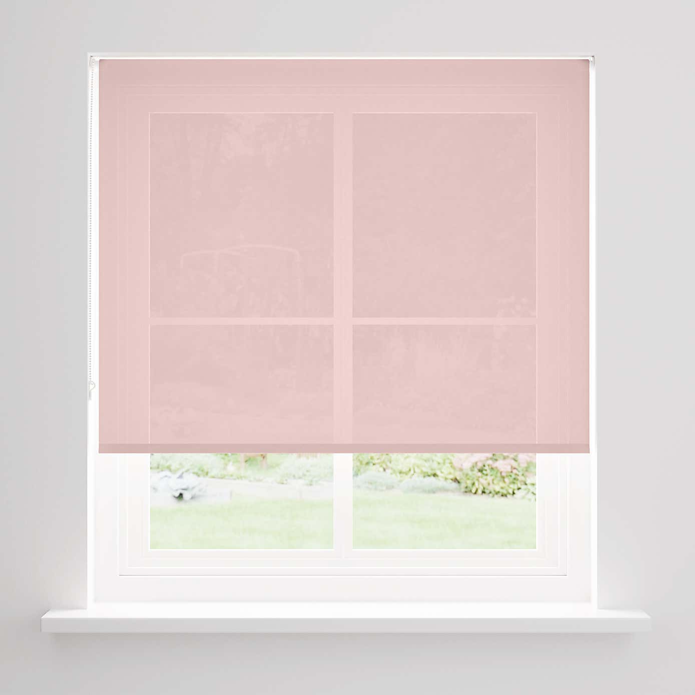 White Sheer Roller Blind