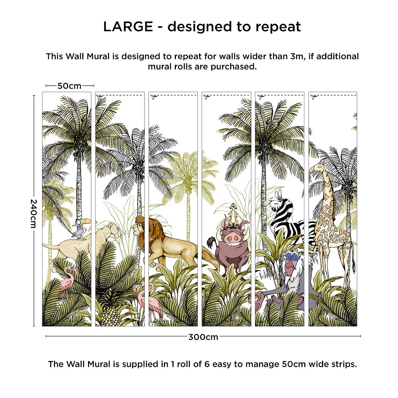 Disney The Lion King Wall Mural