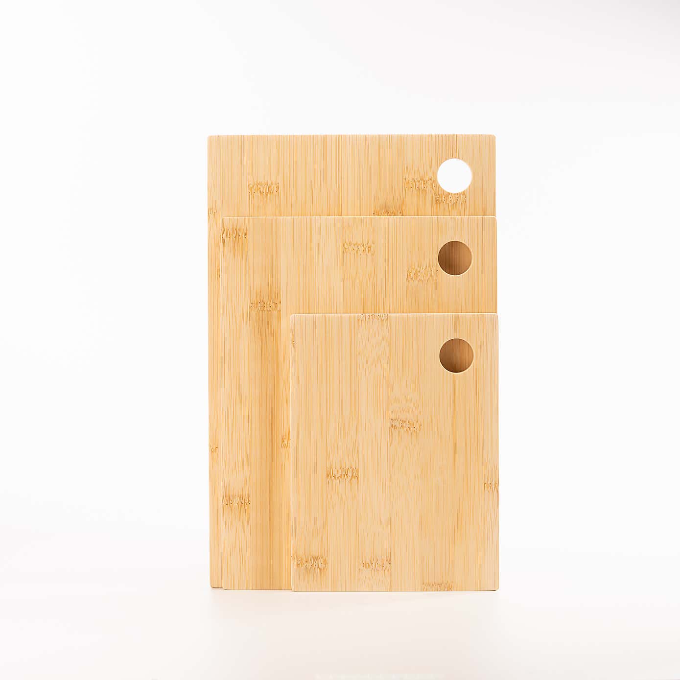 Bamboo 3pc cutting board set