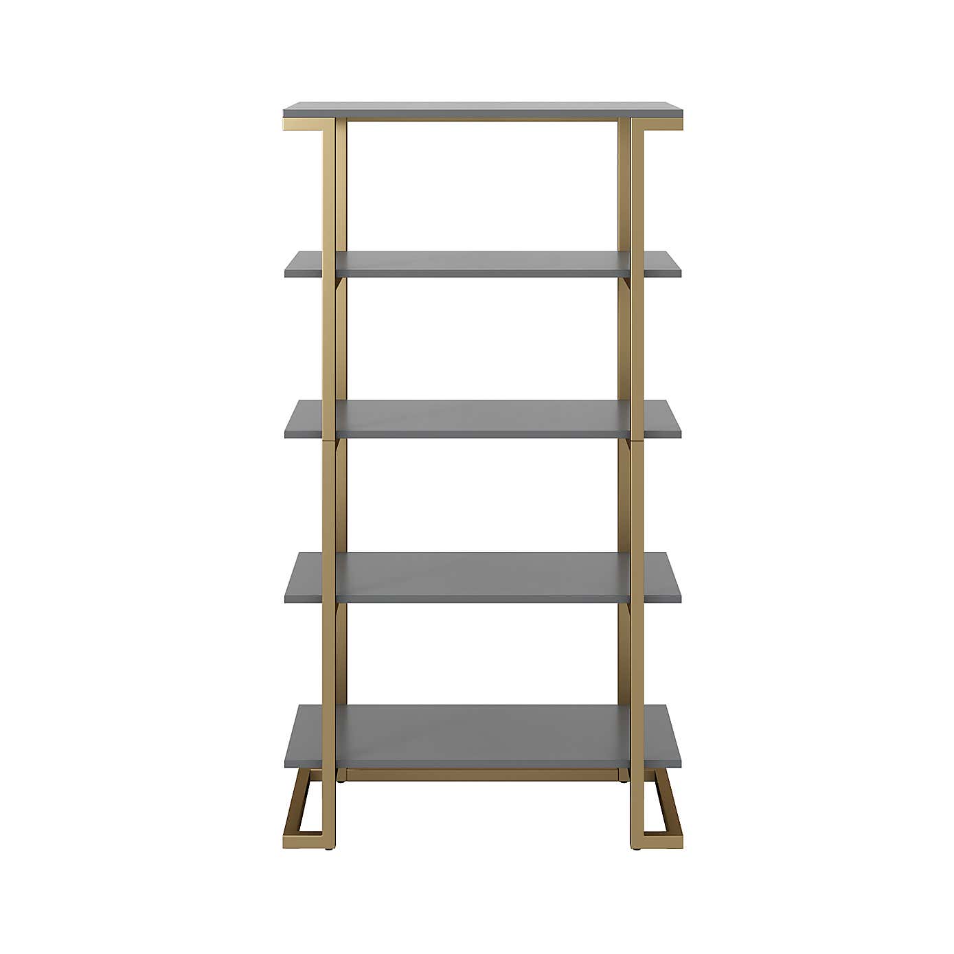 Cosmo Camila 5 Shelf Bookcase