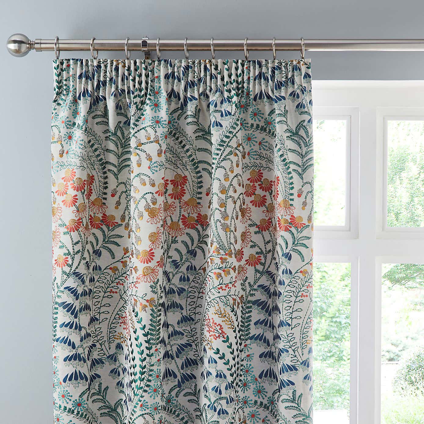 Botanica Pencil Pleat Curtains