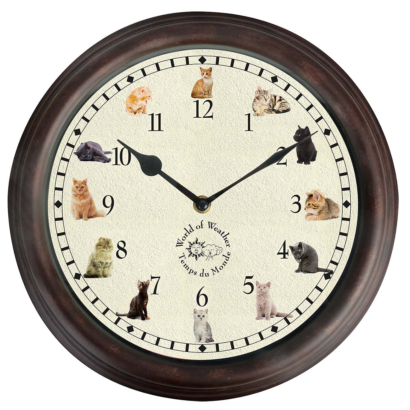 Fallen Fruits Cat Sounds Clock