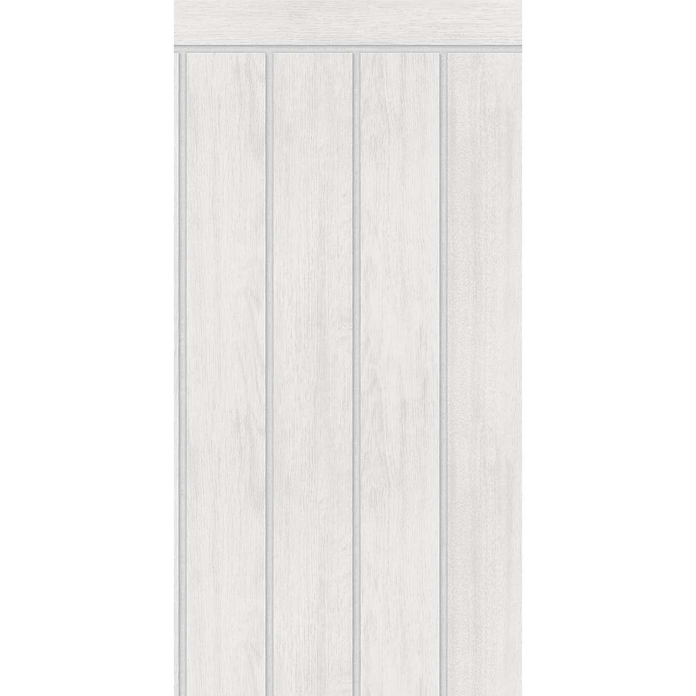 Tongue and Groove Panel Wallpaper