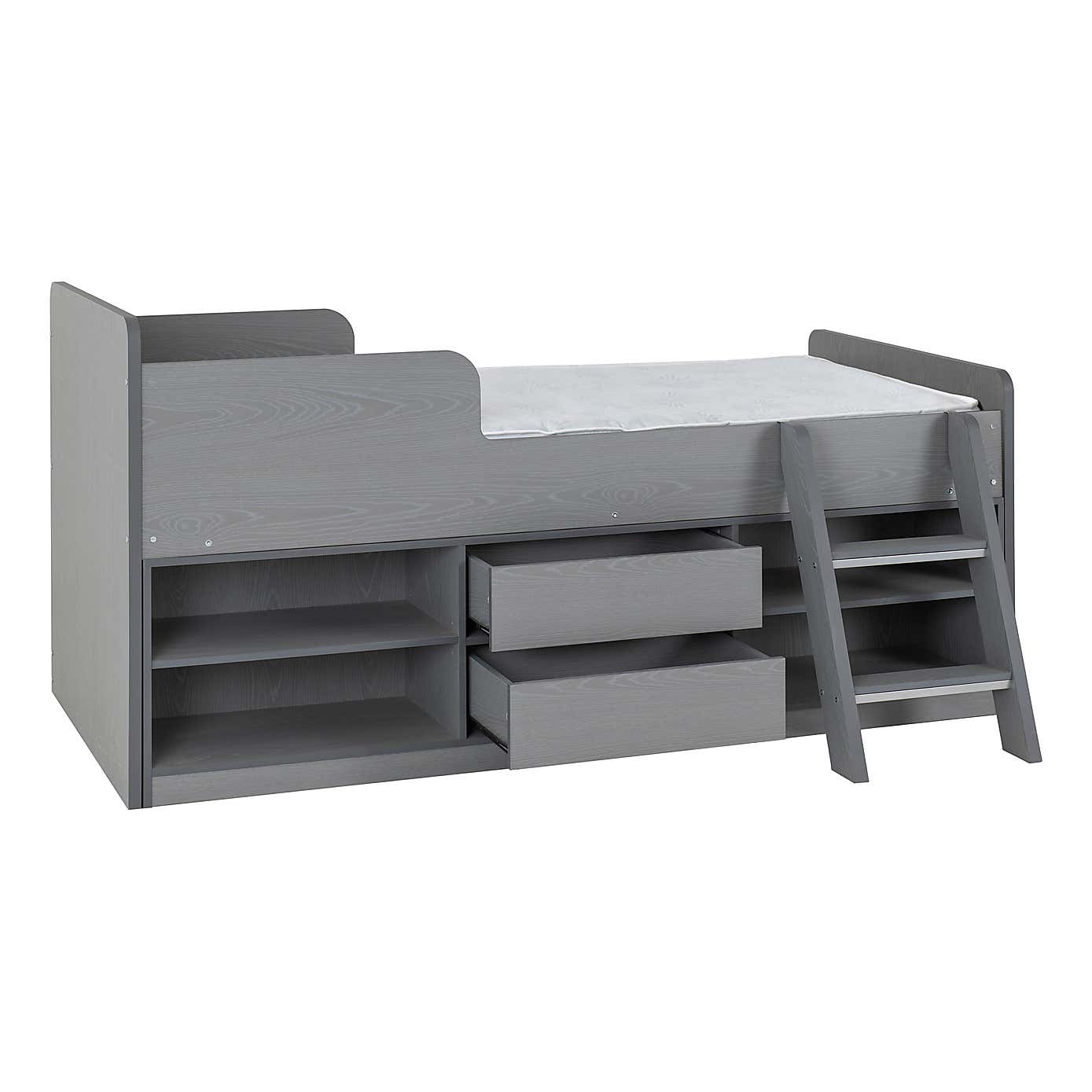 Felix Oak Low Sleeper Bed