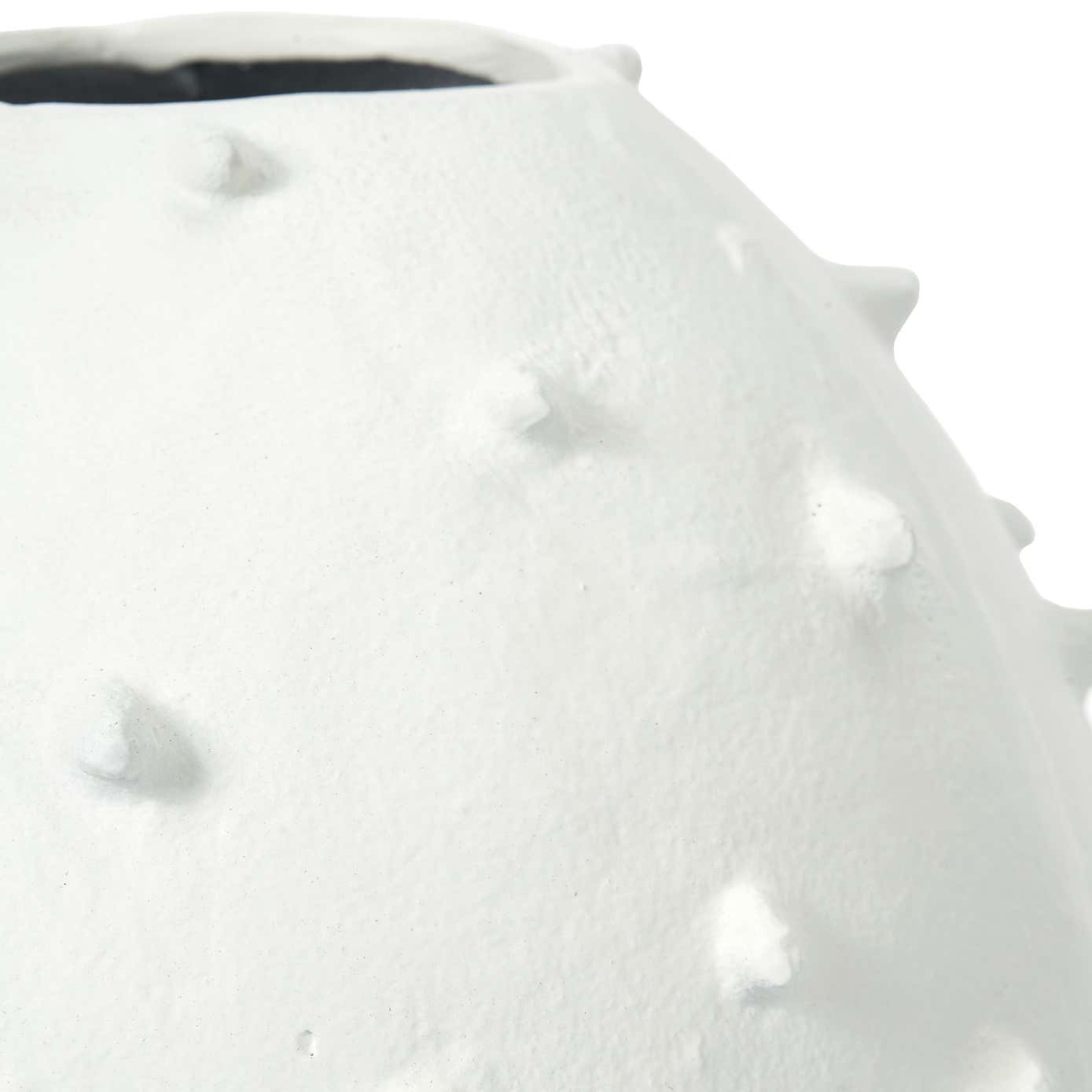 Matt Metal Bobble Vase