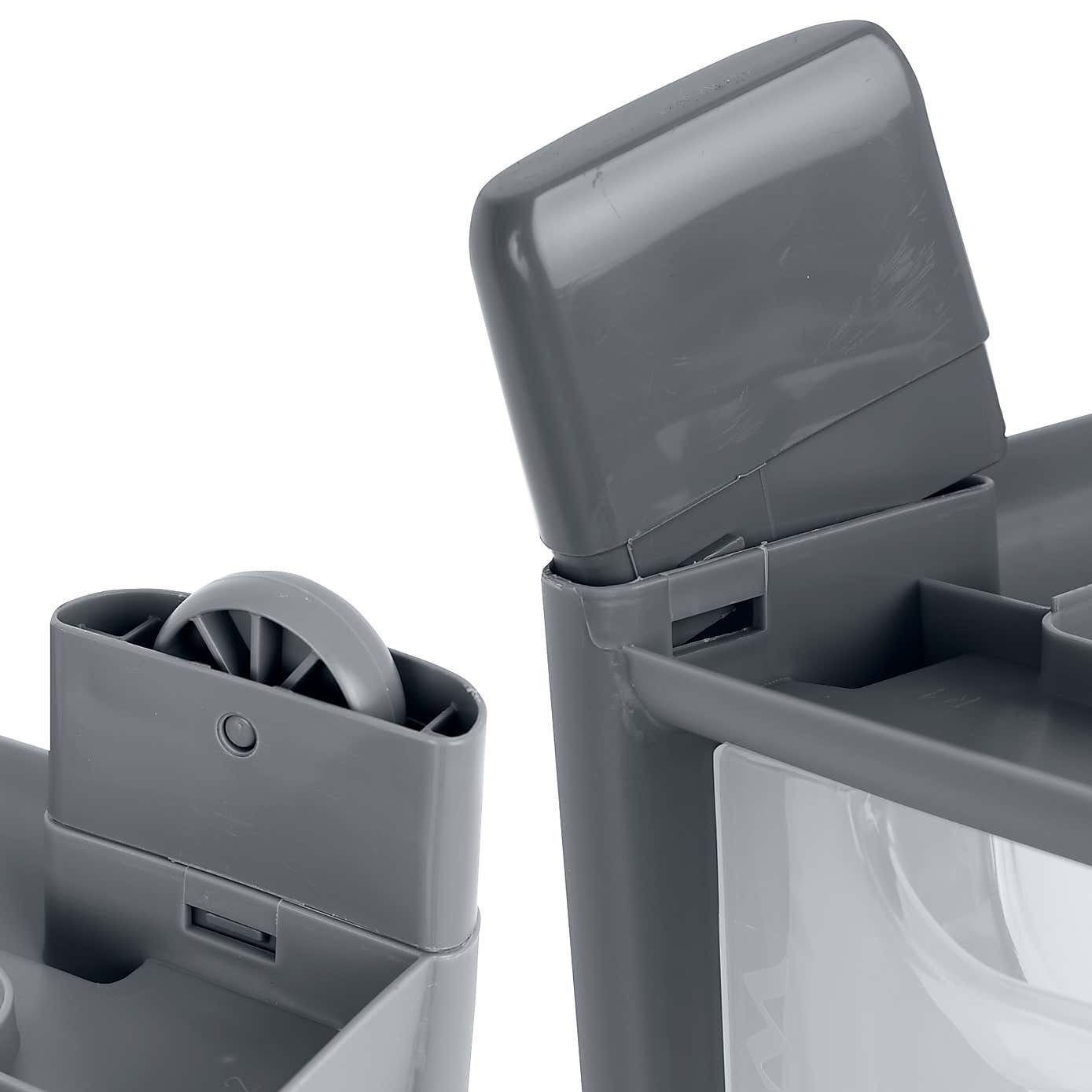 Wham Graphite Deep 3 Drawer Unit