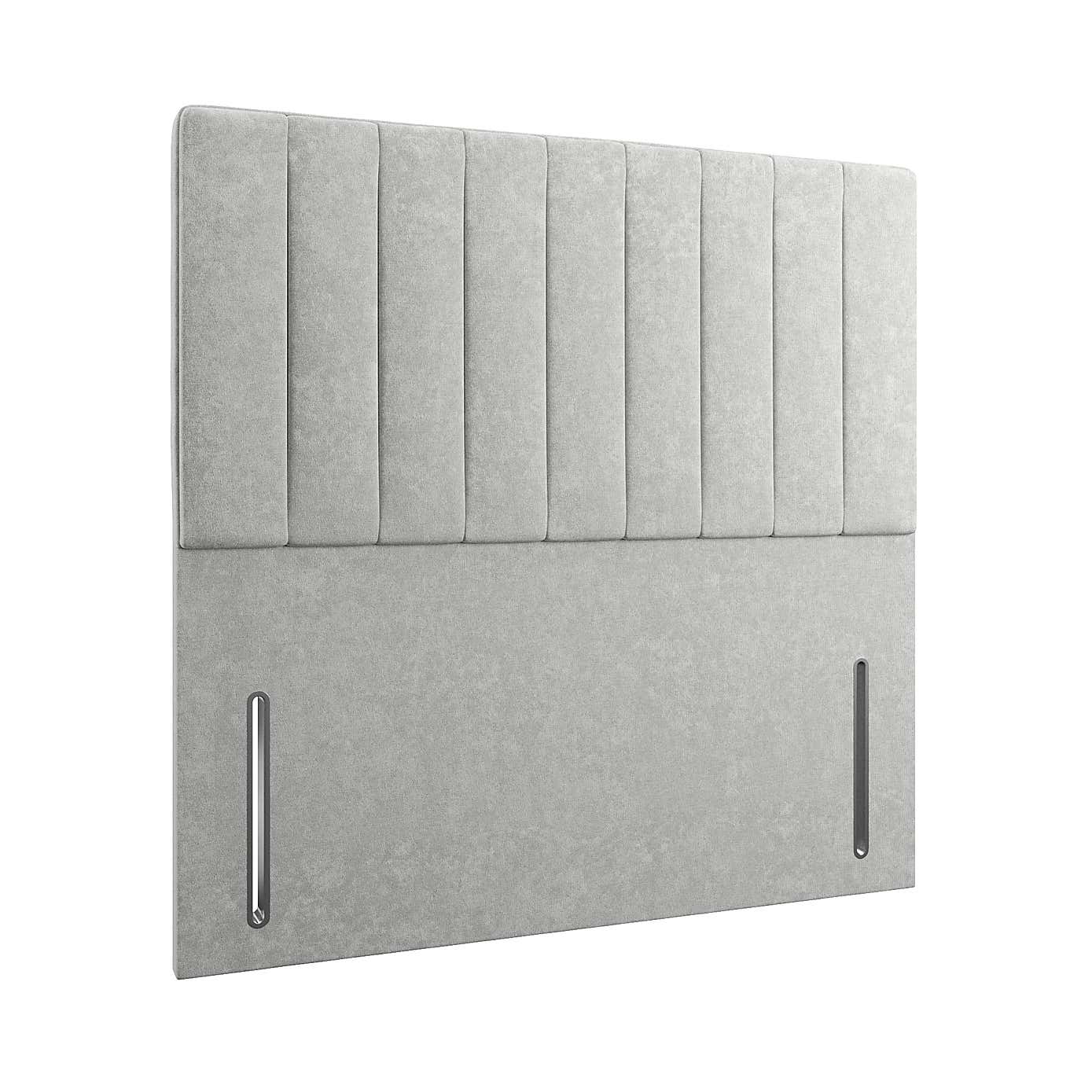 Chenille Verticle Stripe Headboard