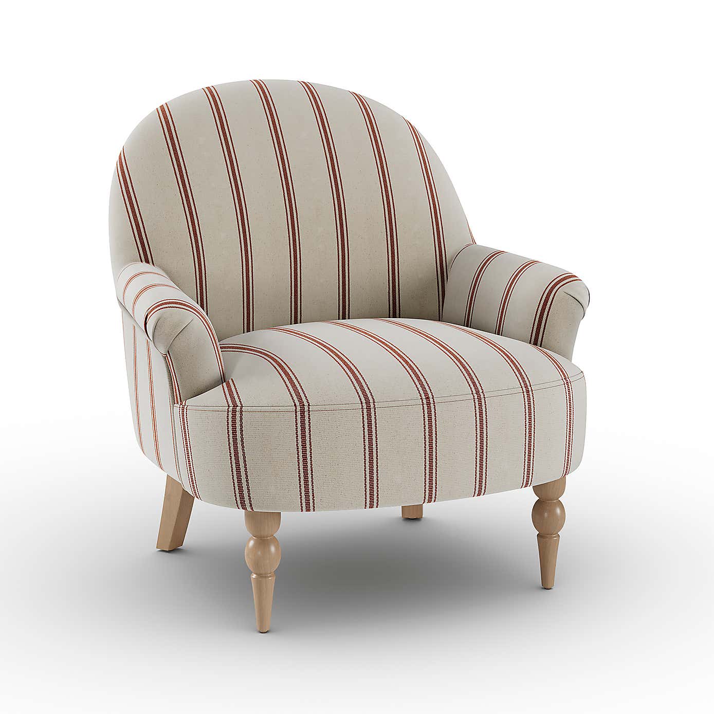 Petit Armchair, Folkstone Stripe