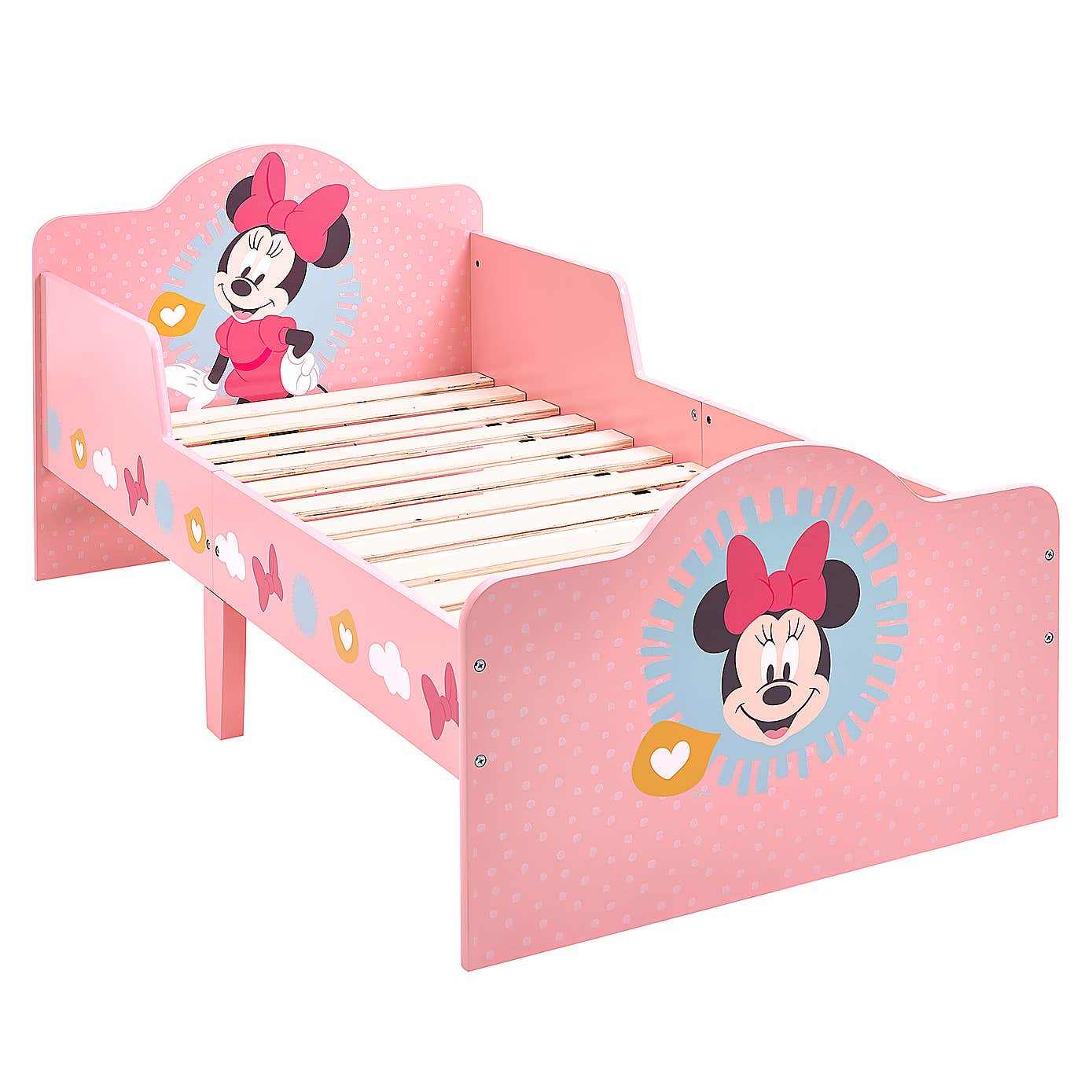 Minnie Mouse Pink Toddler Bed