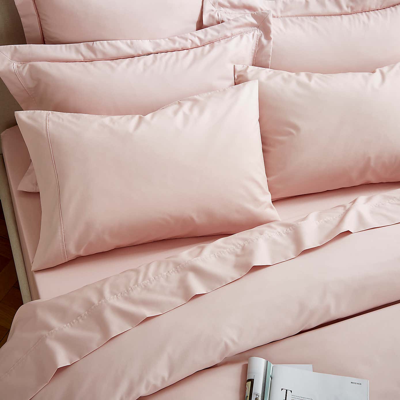 Dorma Egyptian Cotton 400 Thread Count Percale Oxford Pillowcase