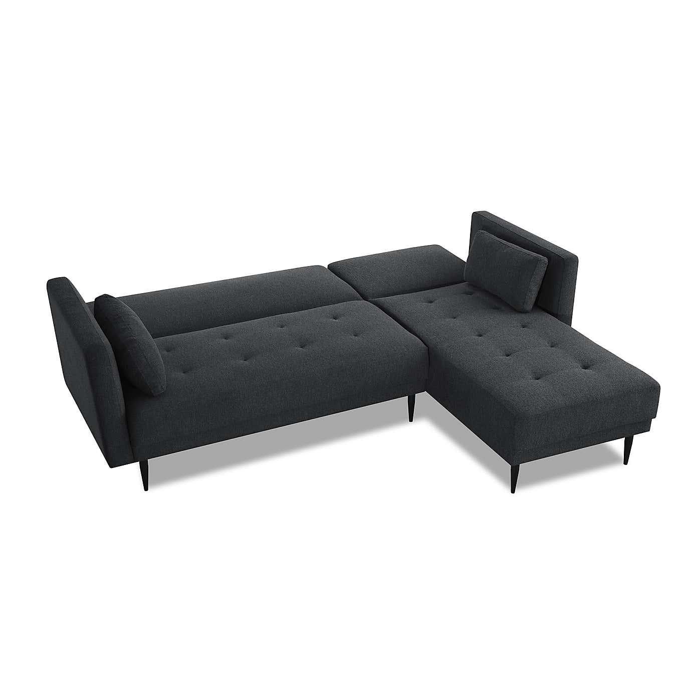 Selma Fabric Corner Double Sofa Bed