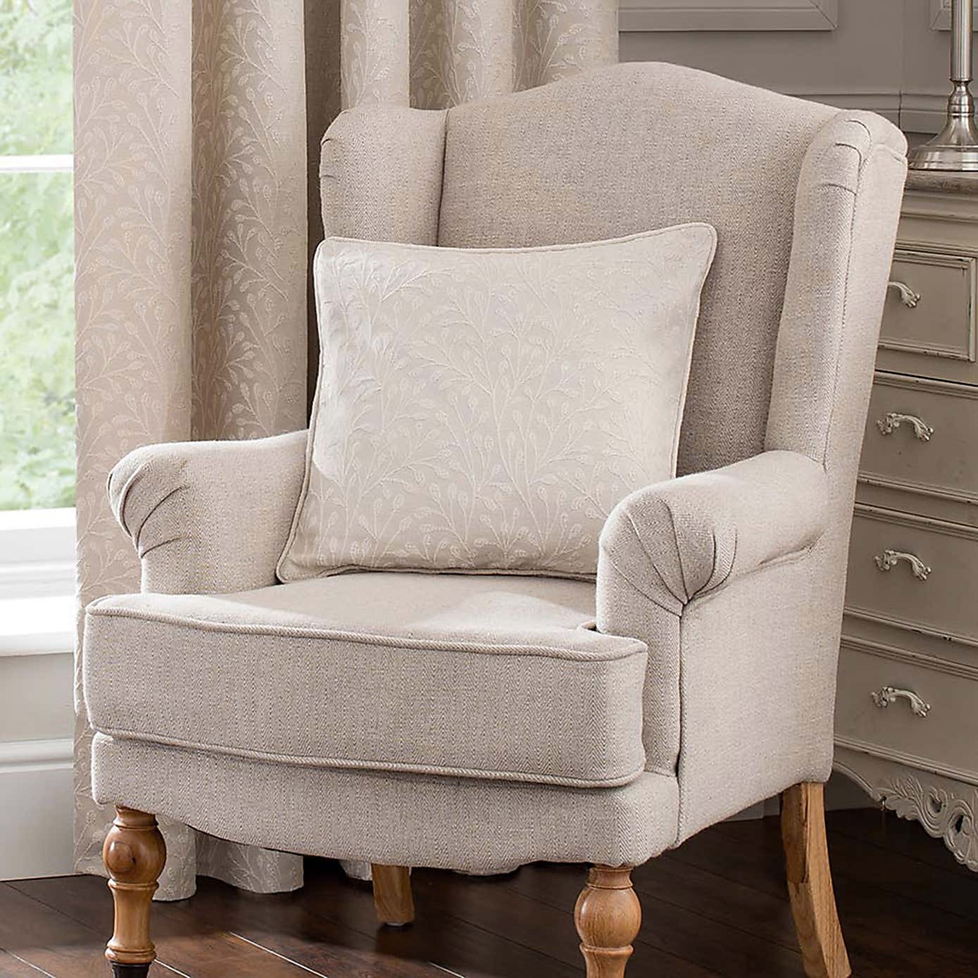 Willow Pencil Pleat Curtains