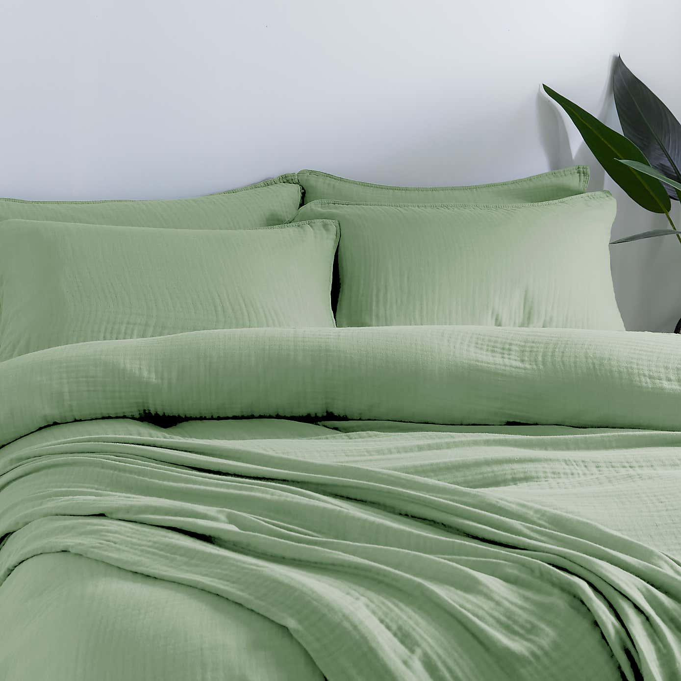 Cotton Muslin Duvet Cover Set