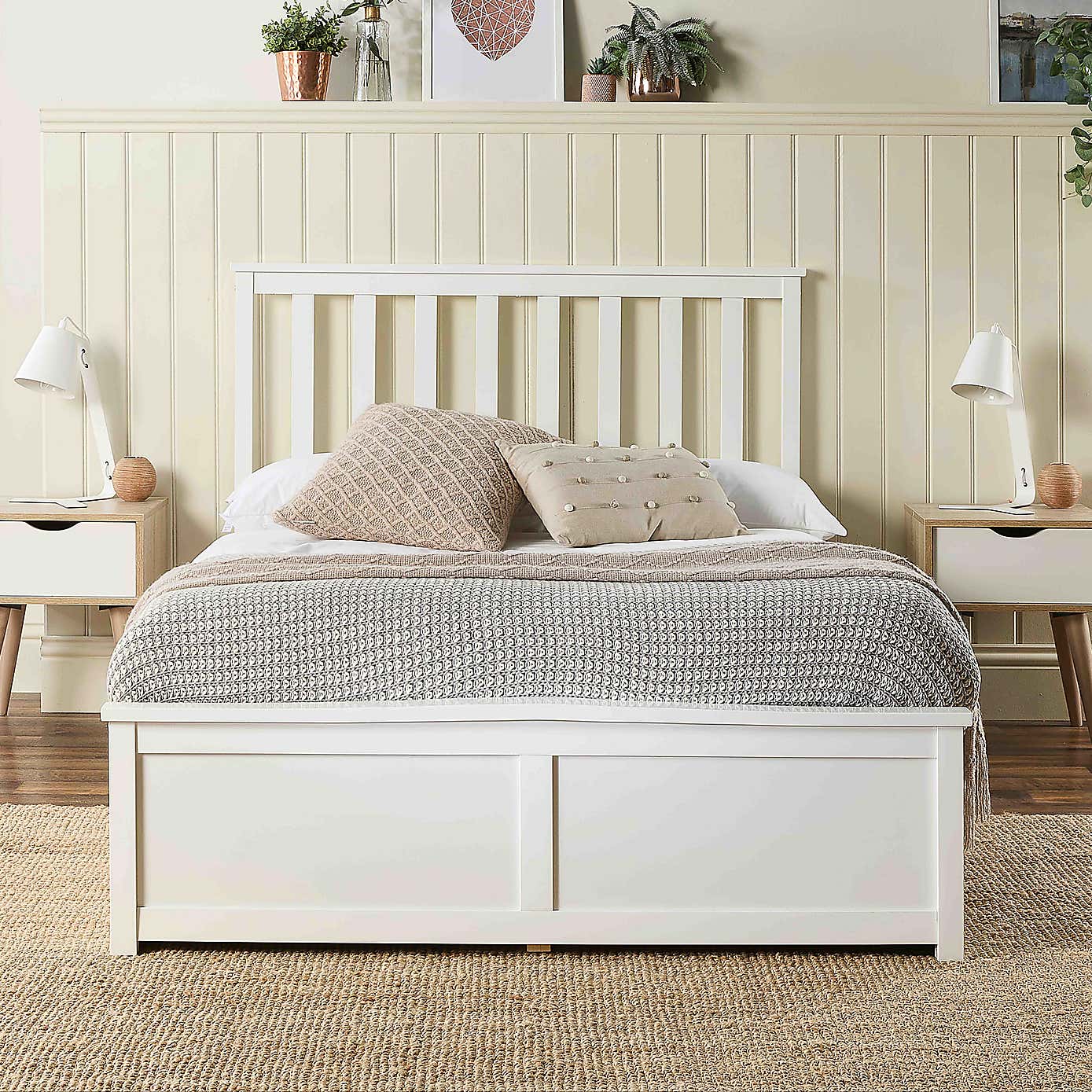 Atlantic Wooden Ottoman Bed