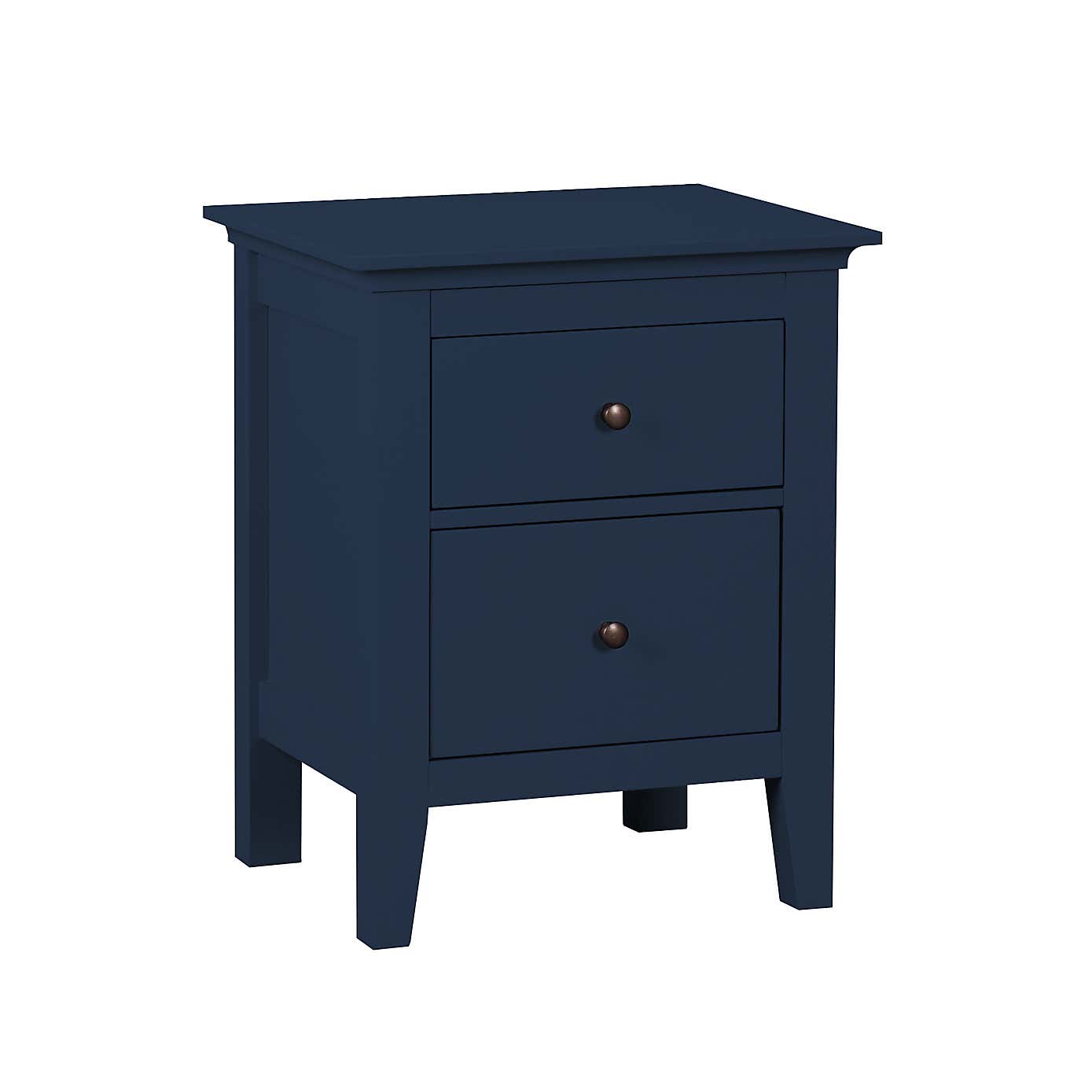 Lynton 2 Drawer Bedside Table