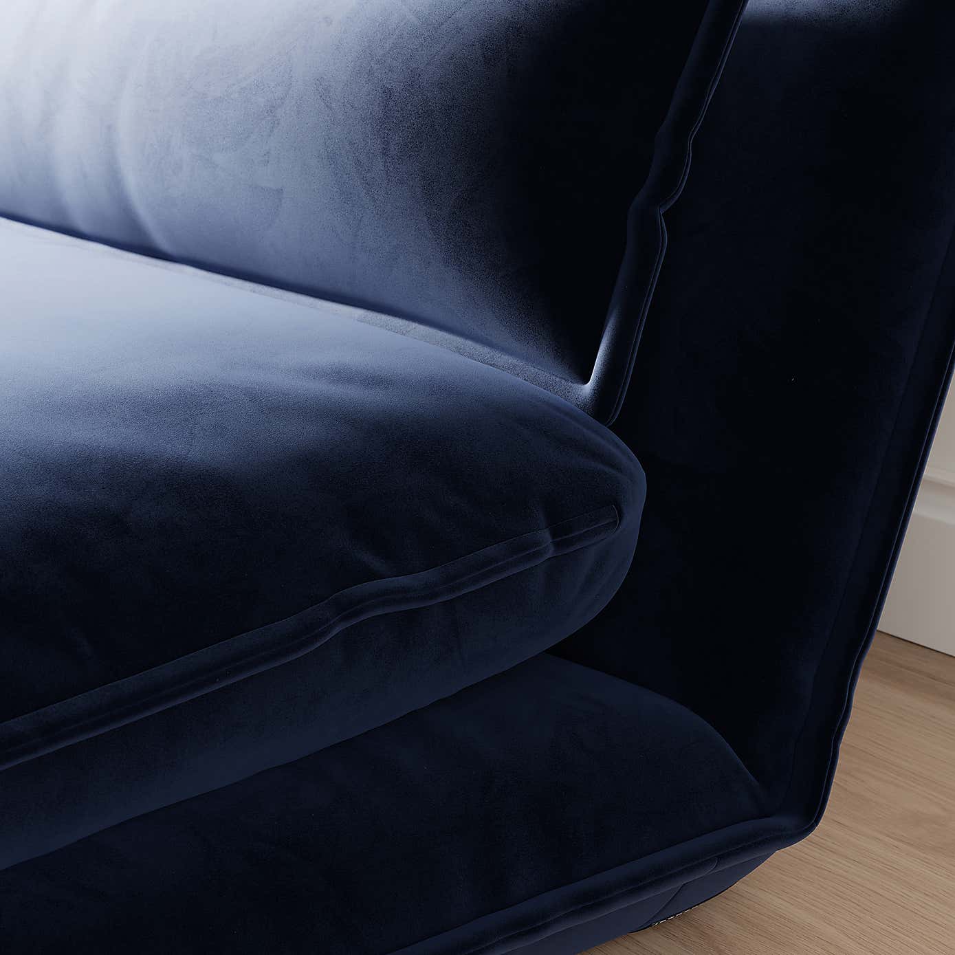 Jackson Velvet Foldable Single Sofa Bed